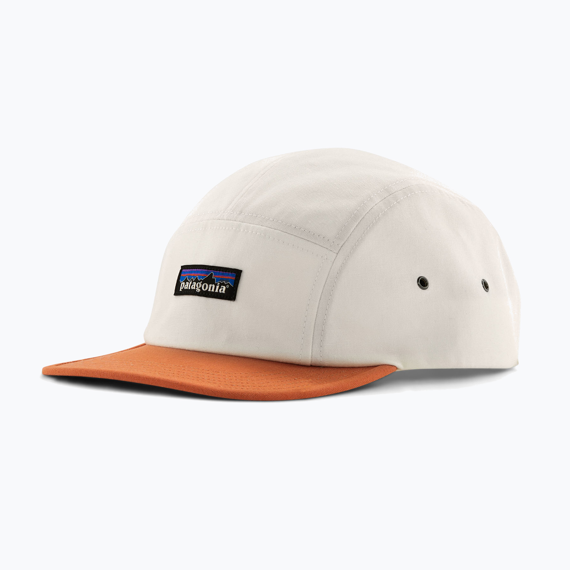 Czapka z daszkiem Patagonia P-6 Label Maclure birch white w/rock melon 