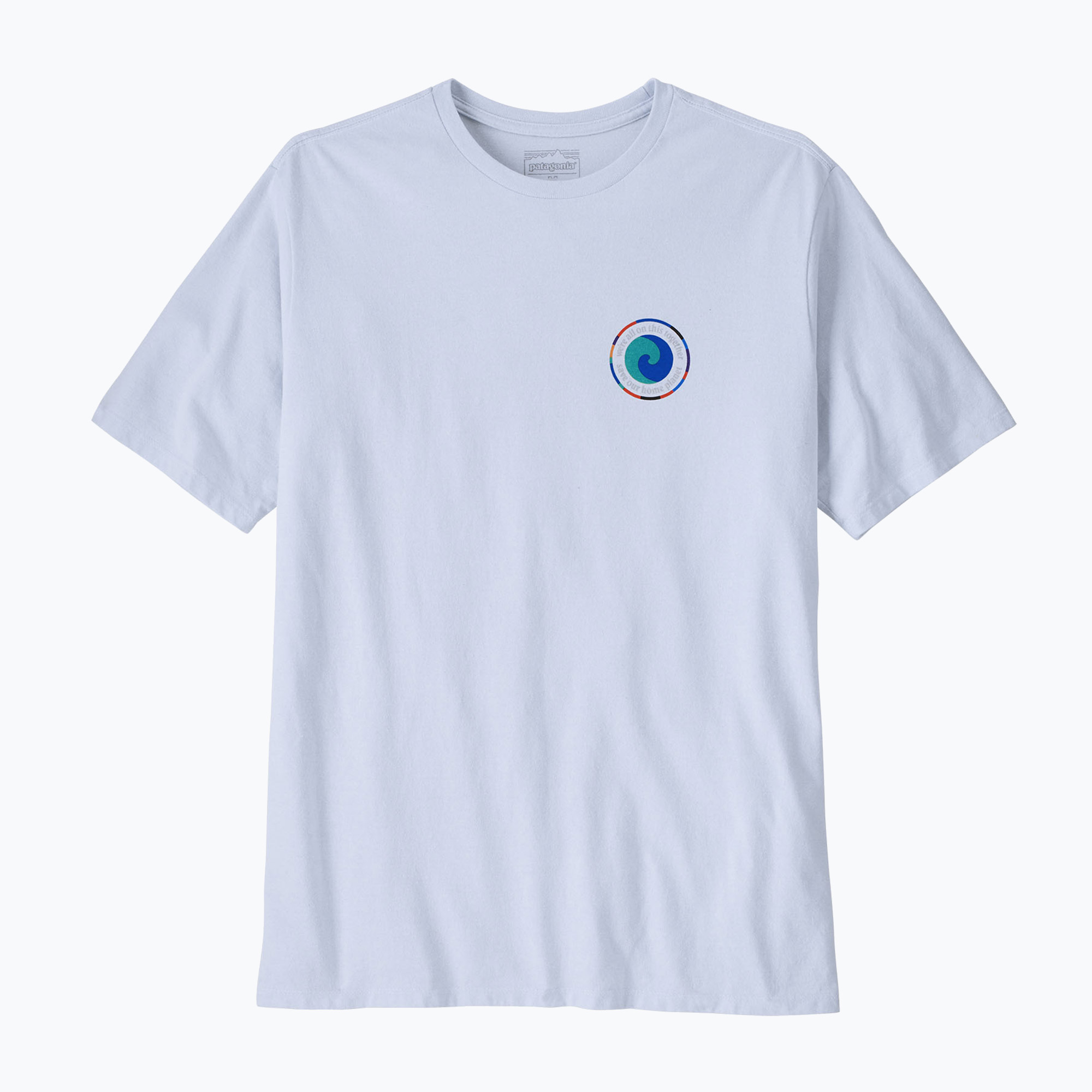 Мъжка тениска Patagonia Unity Fitz Responsibili white