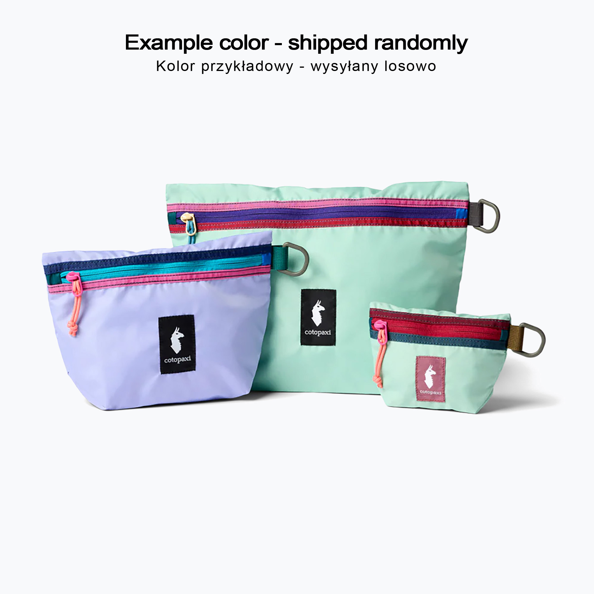 Zestaw organizerów Cotopaxi Cubo Pouch del dia 