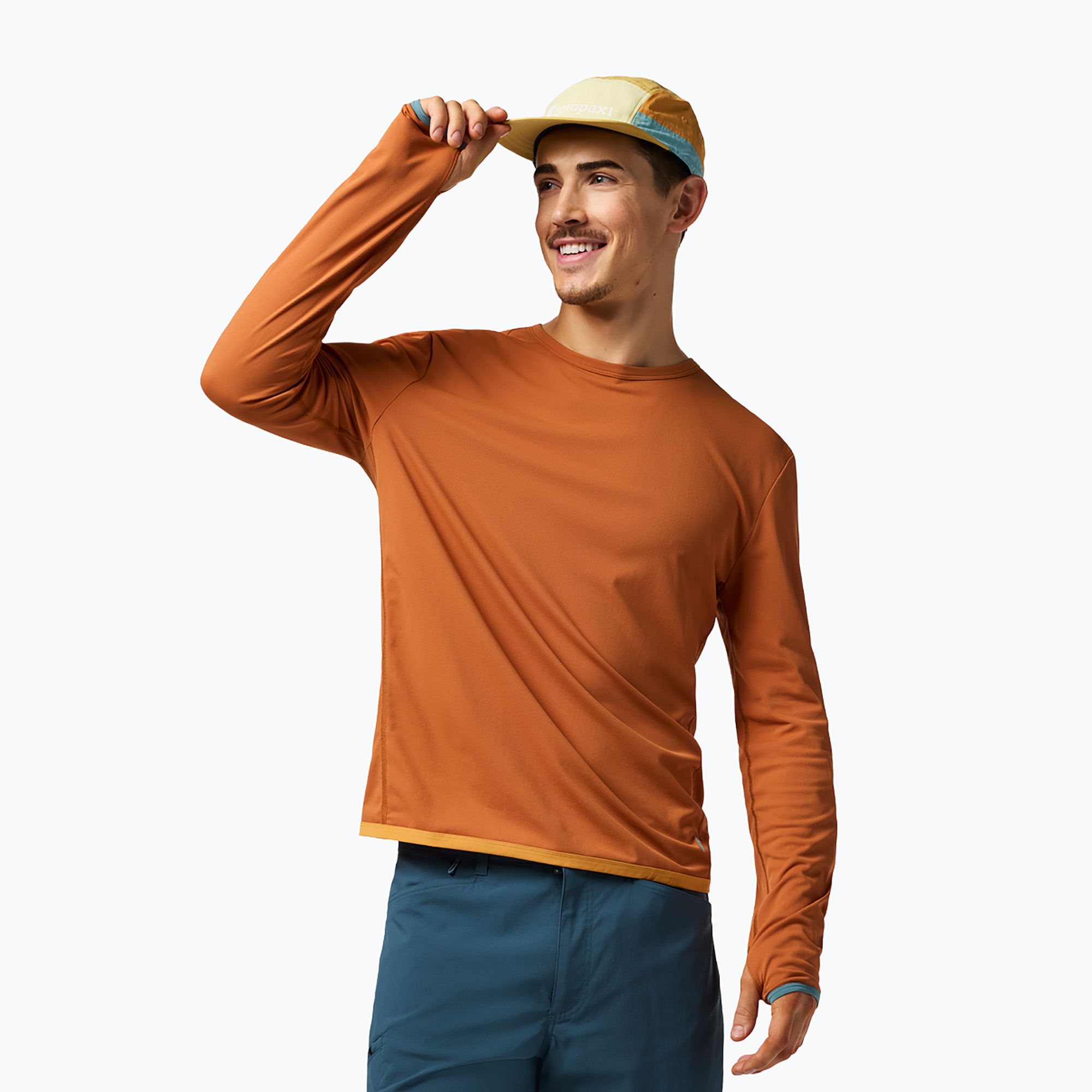 Longsleeve męski Cotopaxi Sombra Sun whiskey 