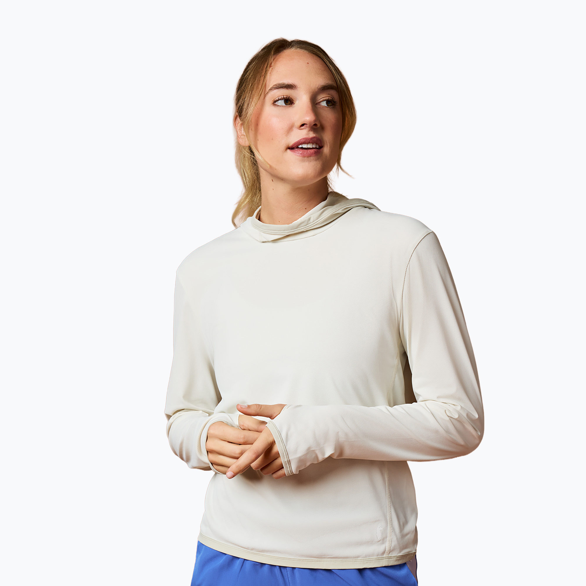 Bluza trekkingowa damska Cotopaxi Sombra Sun Hoodie chalk 