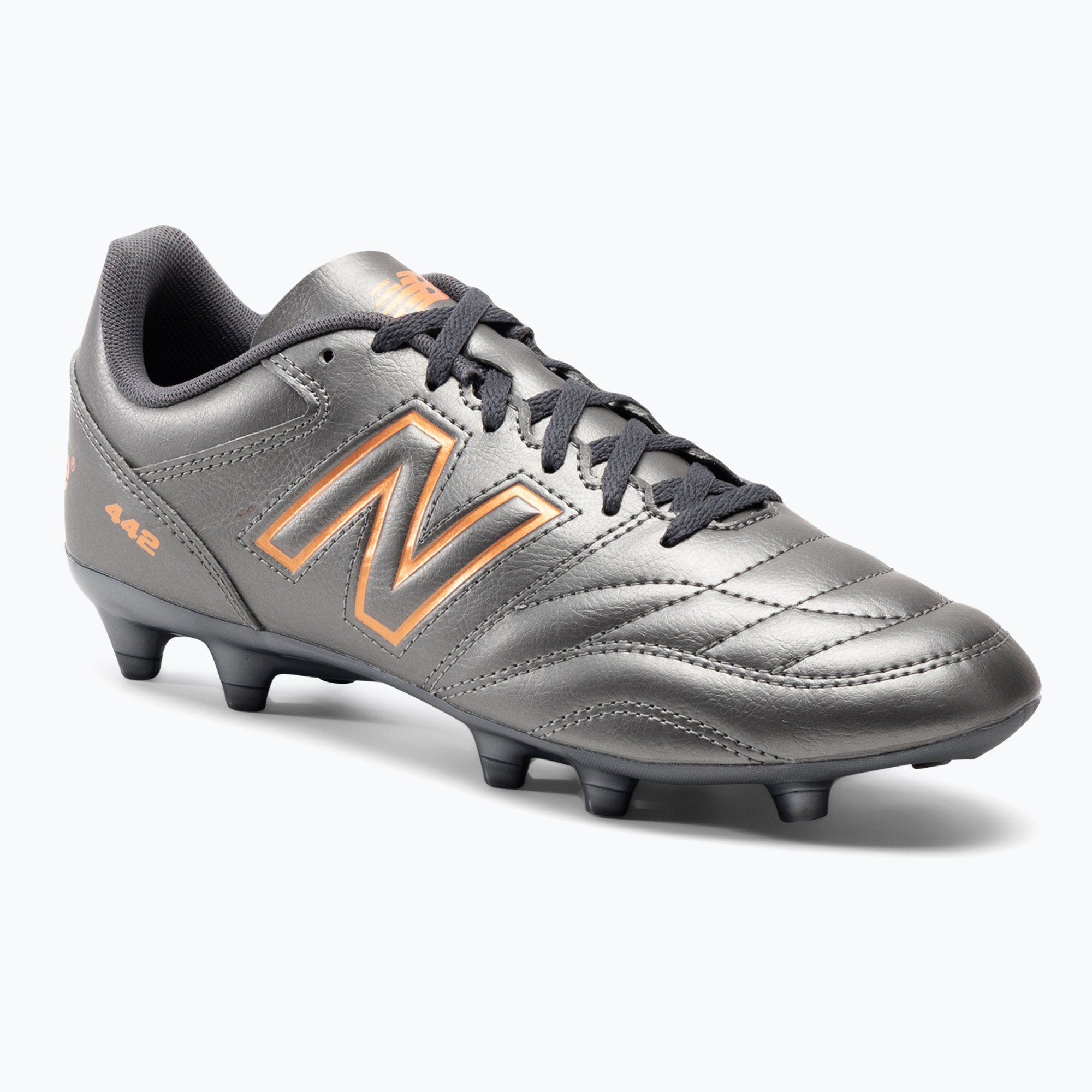 Buty piłkarskie męskie New Balance 442's Academy V2 FG silver 