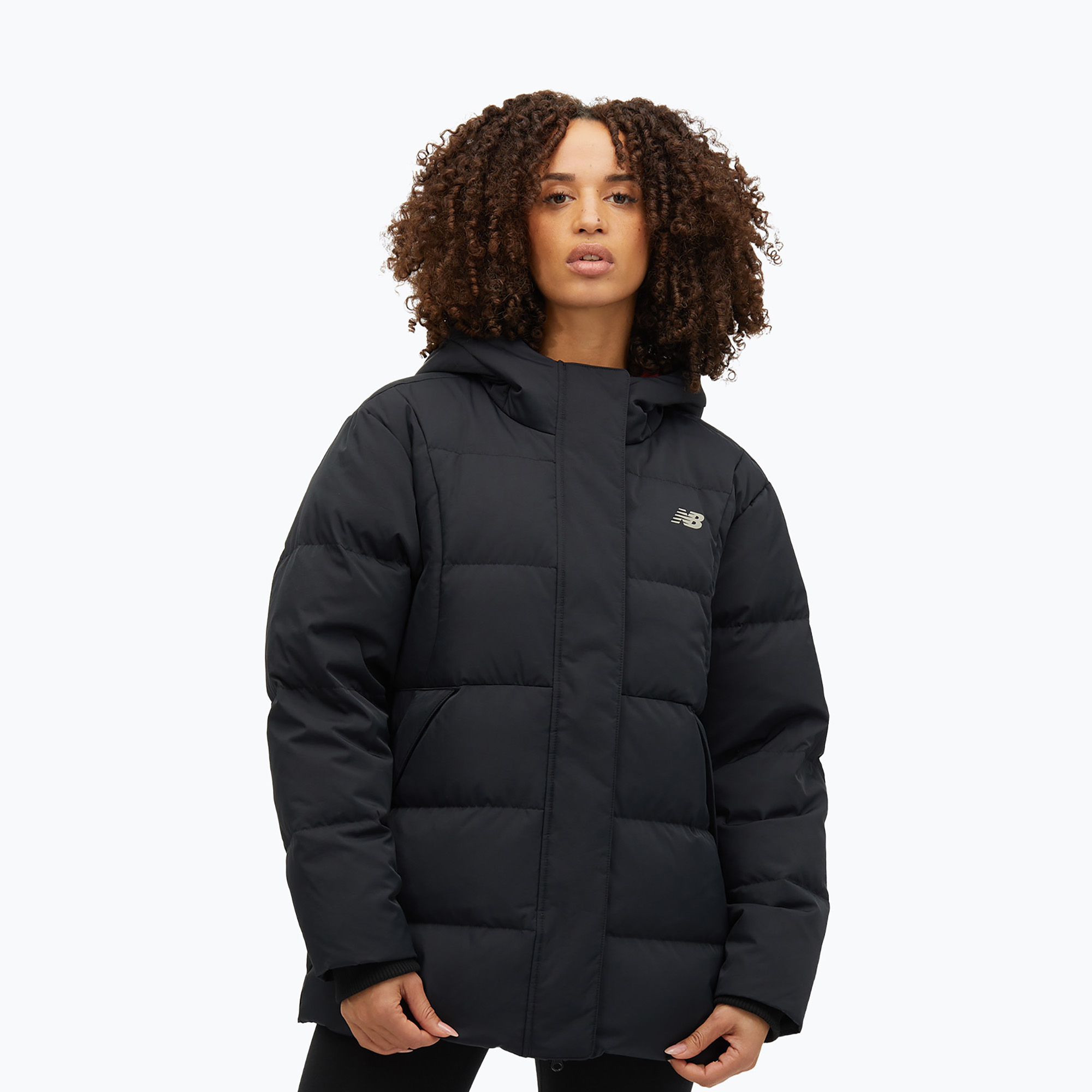 Дамско пухено яке New Balance NBX Soft Alpine Icon Down black