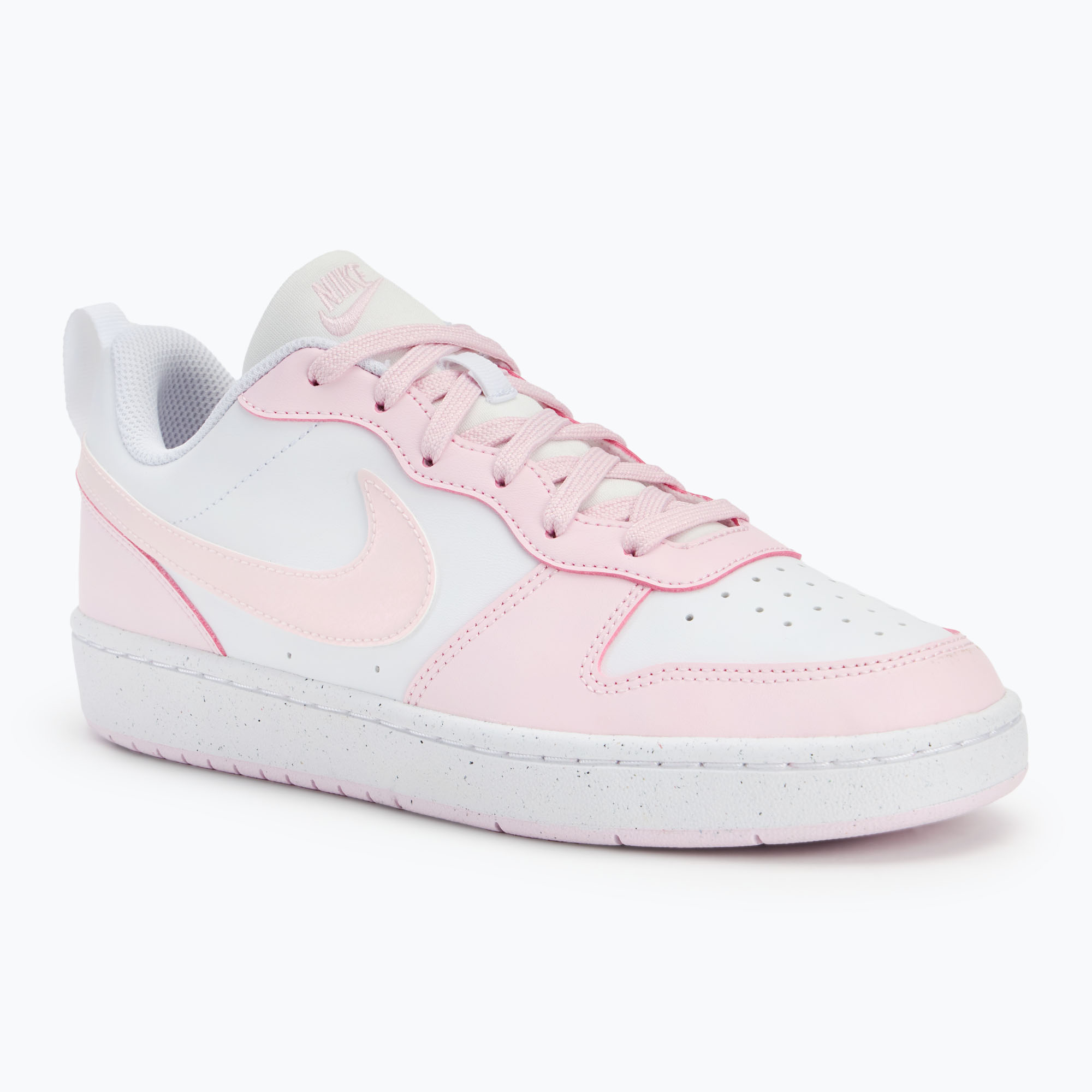 Buty Nike Court Borough Low Recraft white/pink foam 