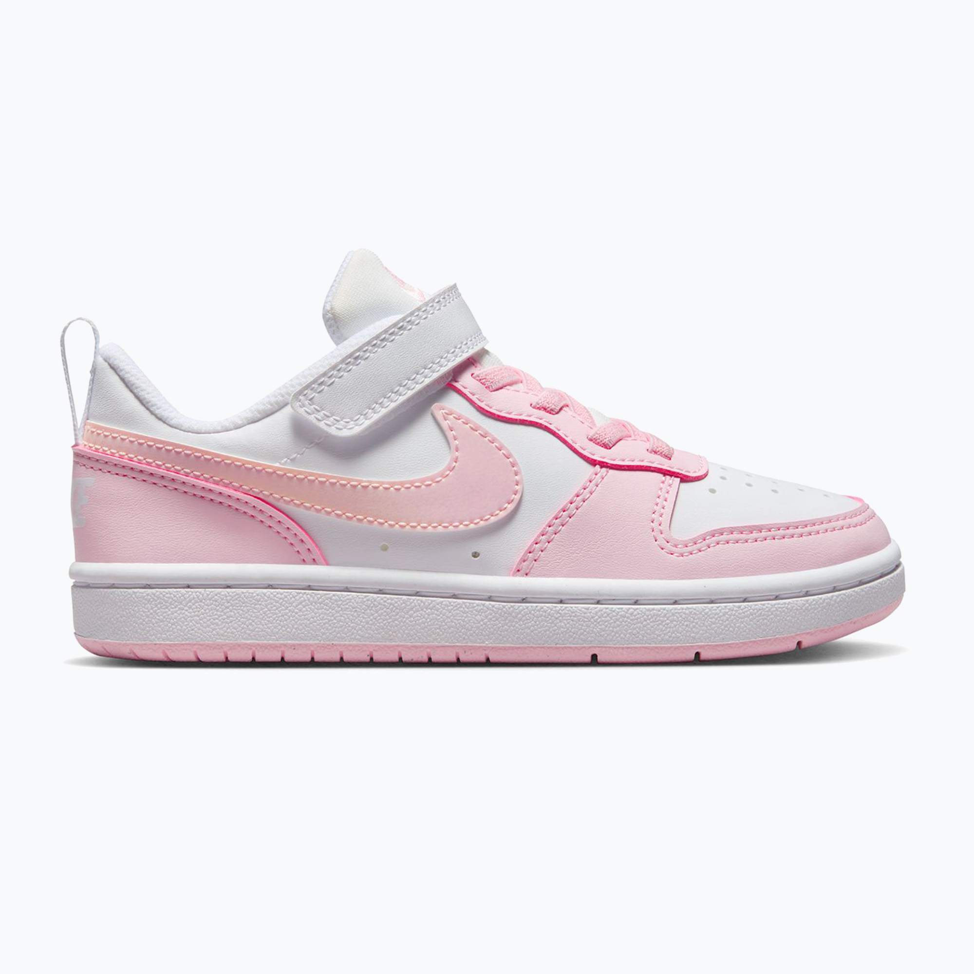 Детски обувки Nike Court Borough Low Recraft white/pink foam
