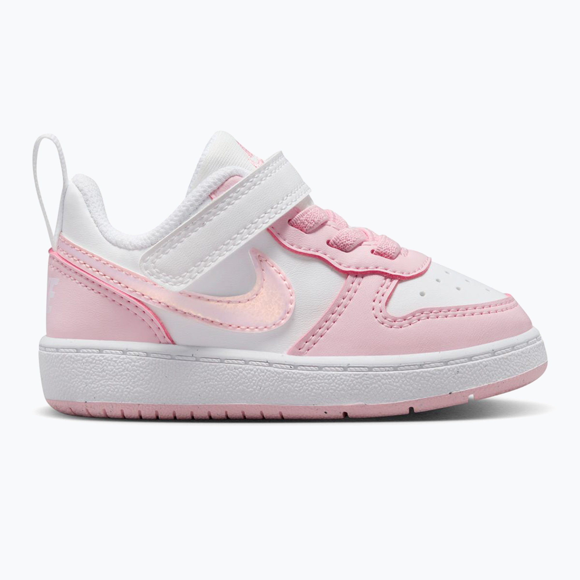 Buty dziecięce Nike Court Borough Low Recraft white/pink foam 