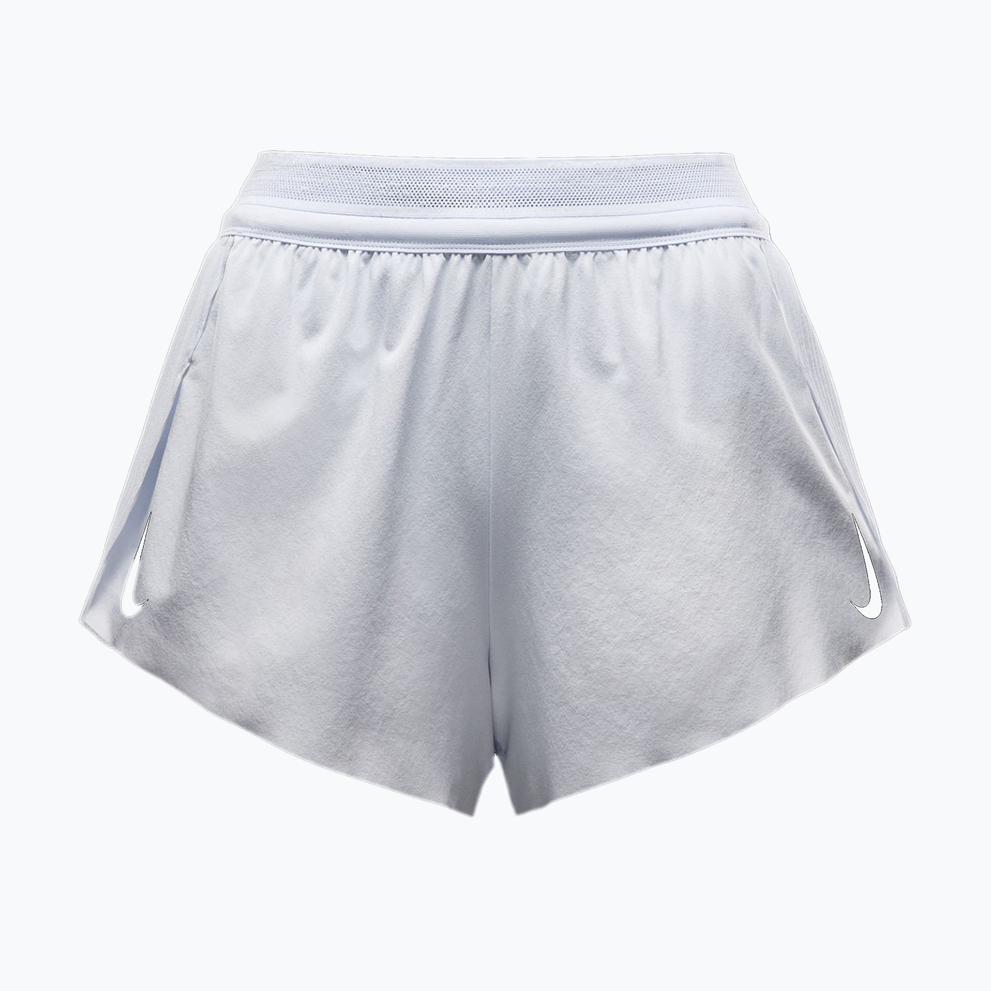 Дамски шорти за бягане Nike AeroSwift Dri-Fit ADV Mid-Rise 3“ white/black
