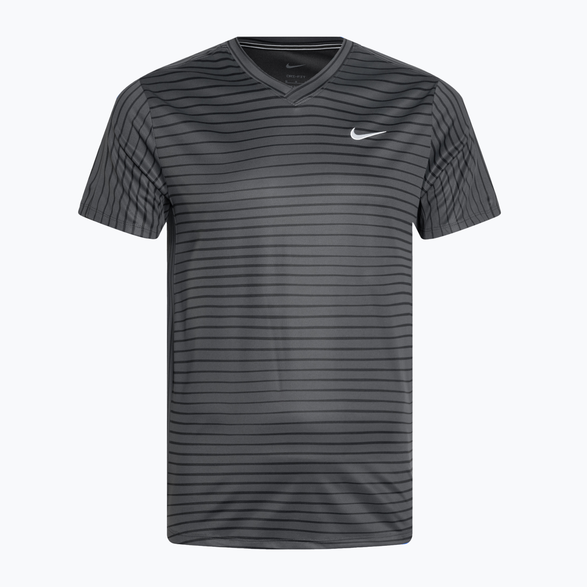 Koszulka tenisowa męska Nike Court Dri-Fit Top Novelty anthracite/white 
