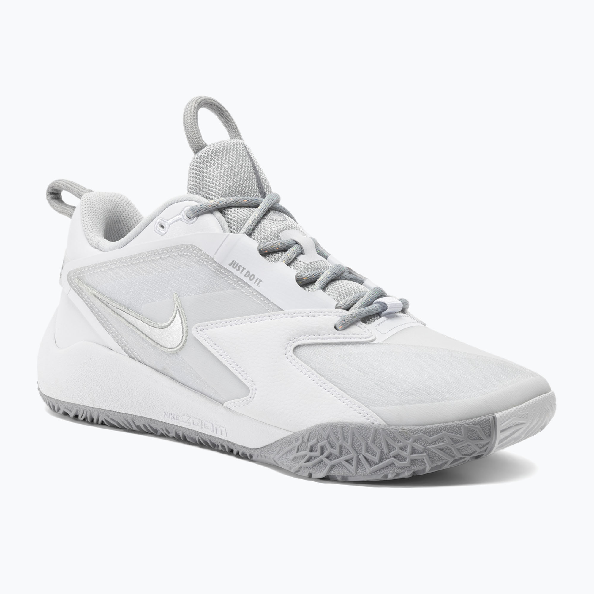 Buty do siatkówki Nike Zoom Hyperace 3 photon dust/mtlc silver-white 