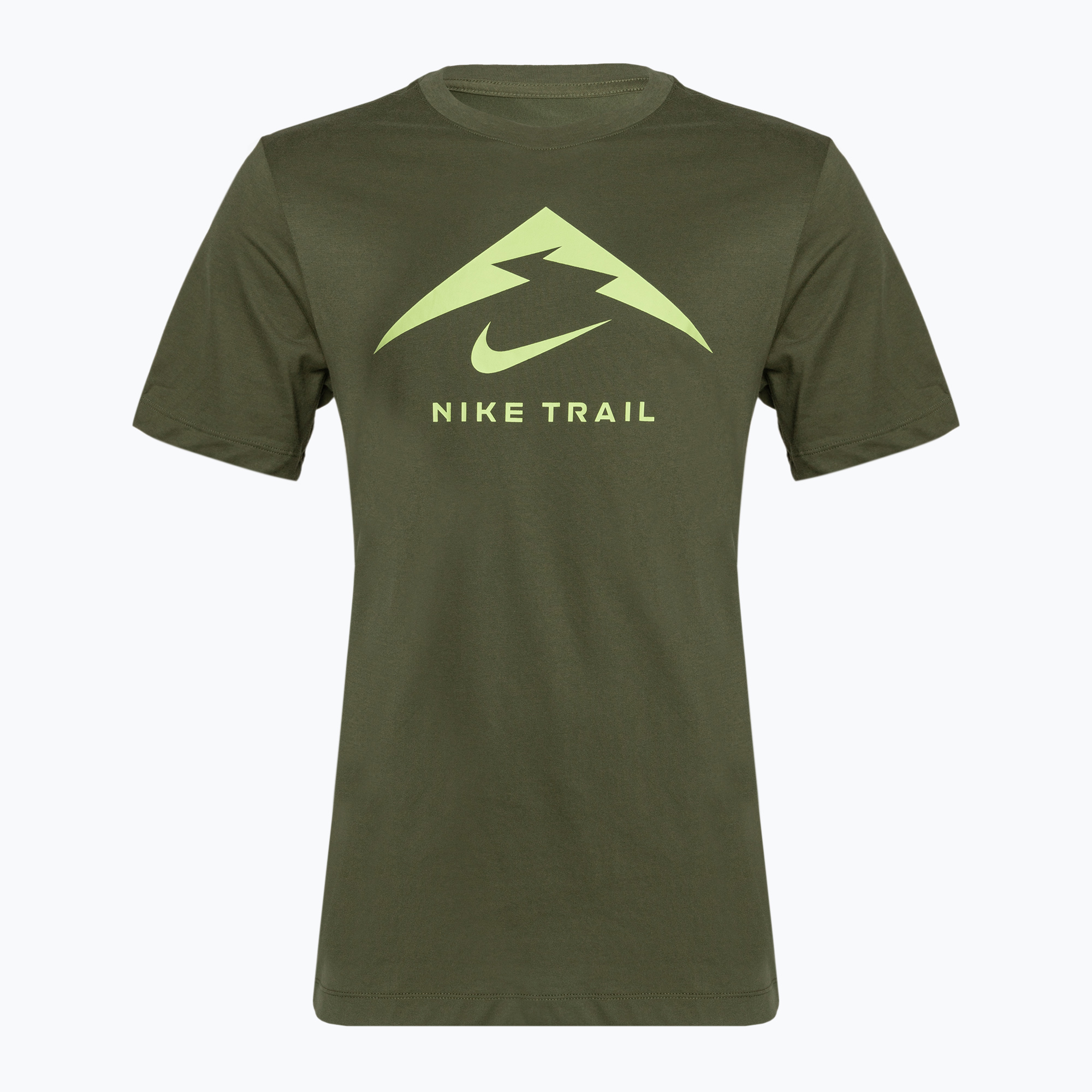Koszulka do biegania męska Nike Dri-Fit UV medium olive 