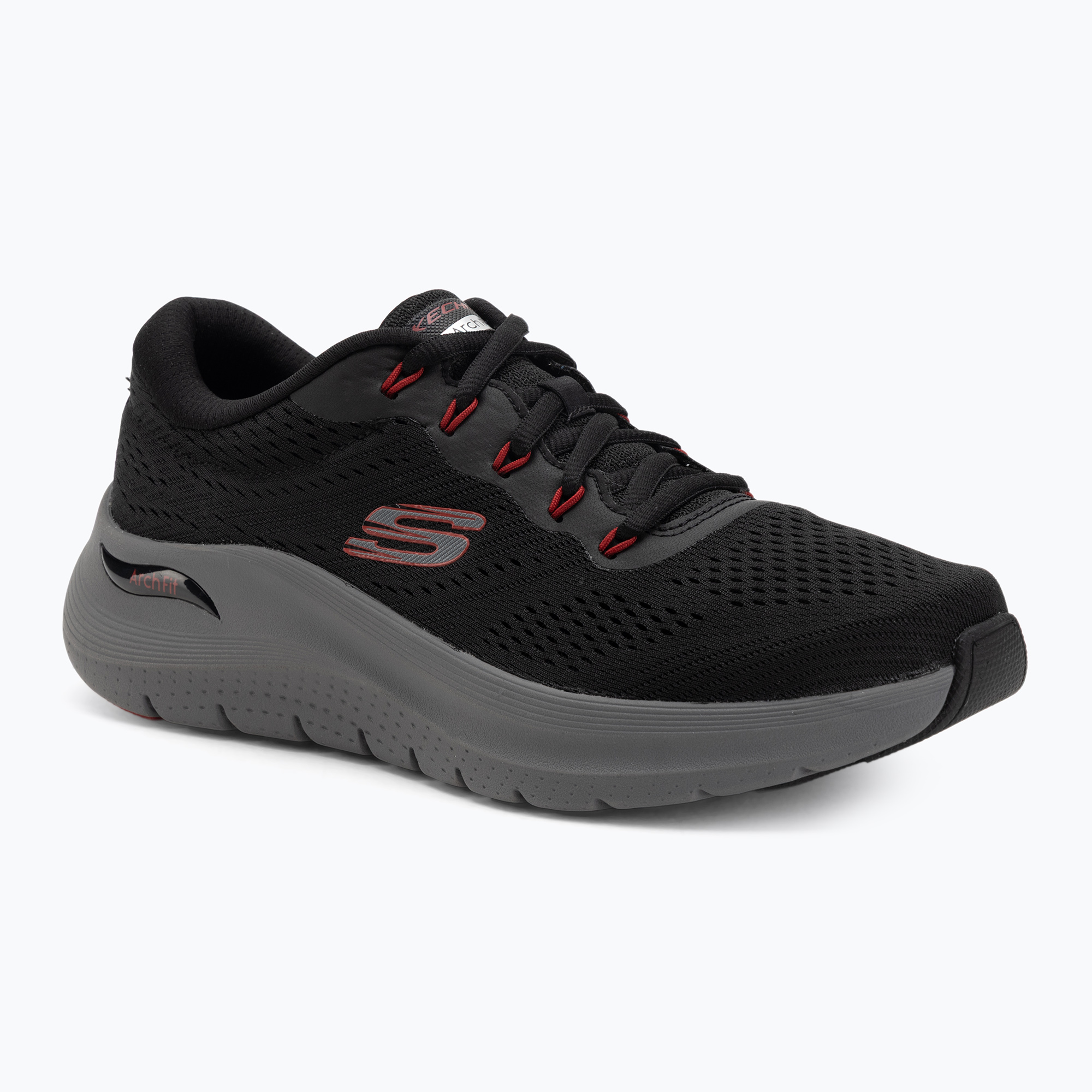 Buty męskie SKECHERS Arch Fit 2.0 black/red 