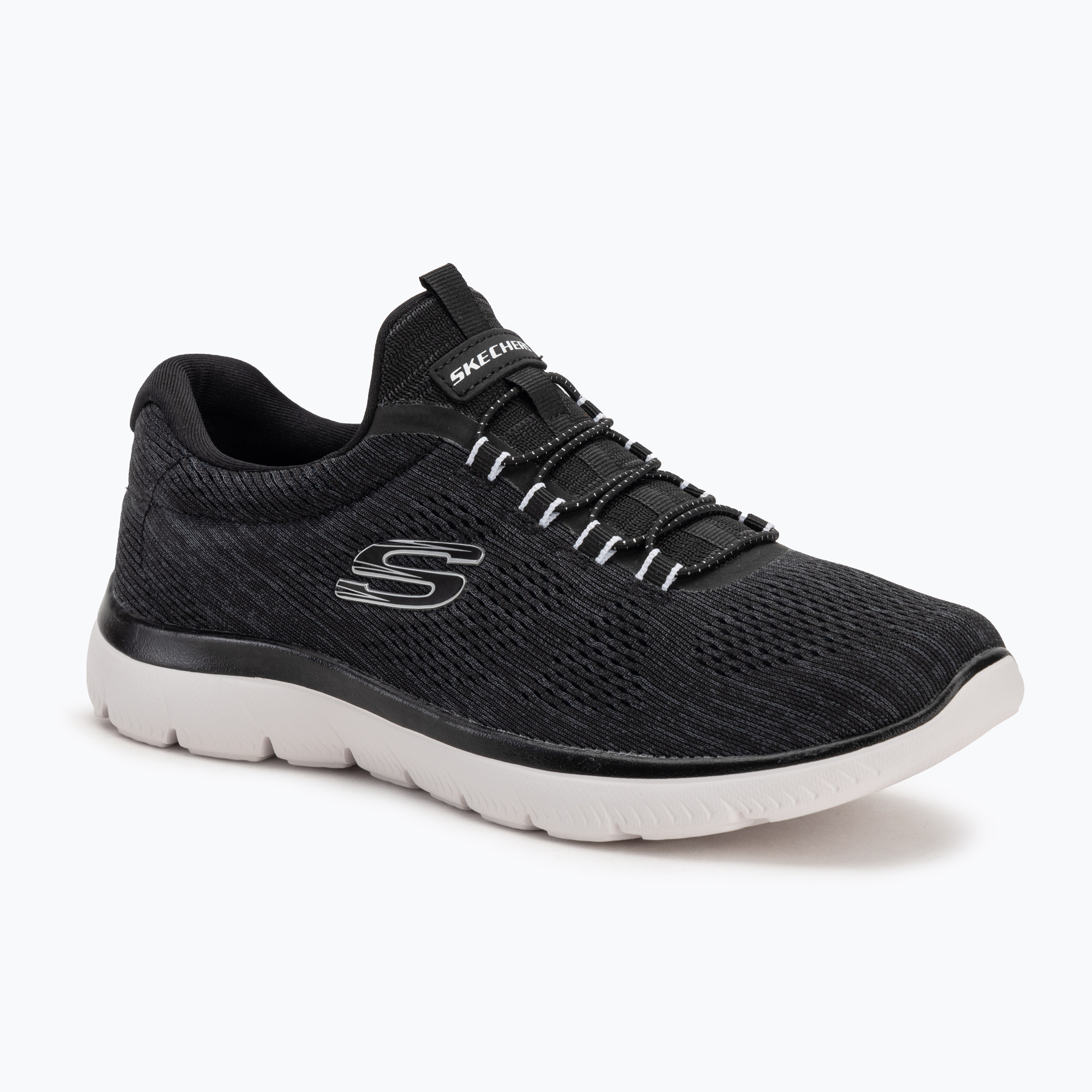 Buty damskie SKECHERS Summits Fun Flare black/white 