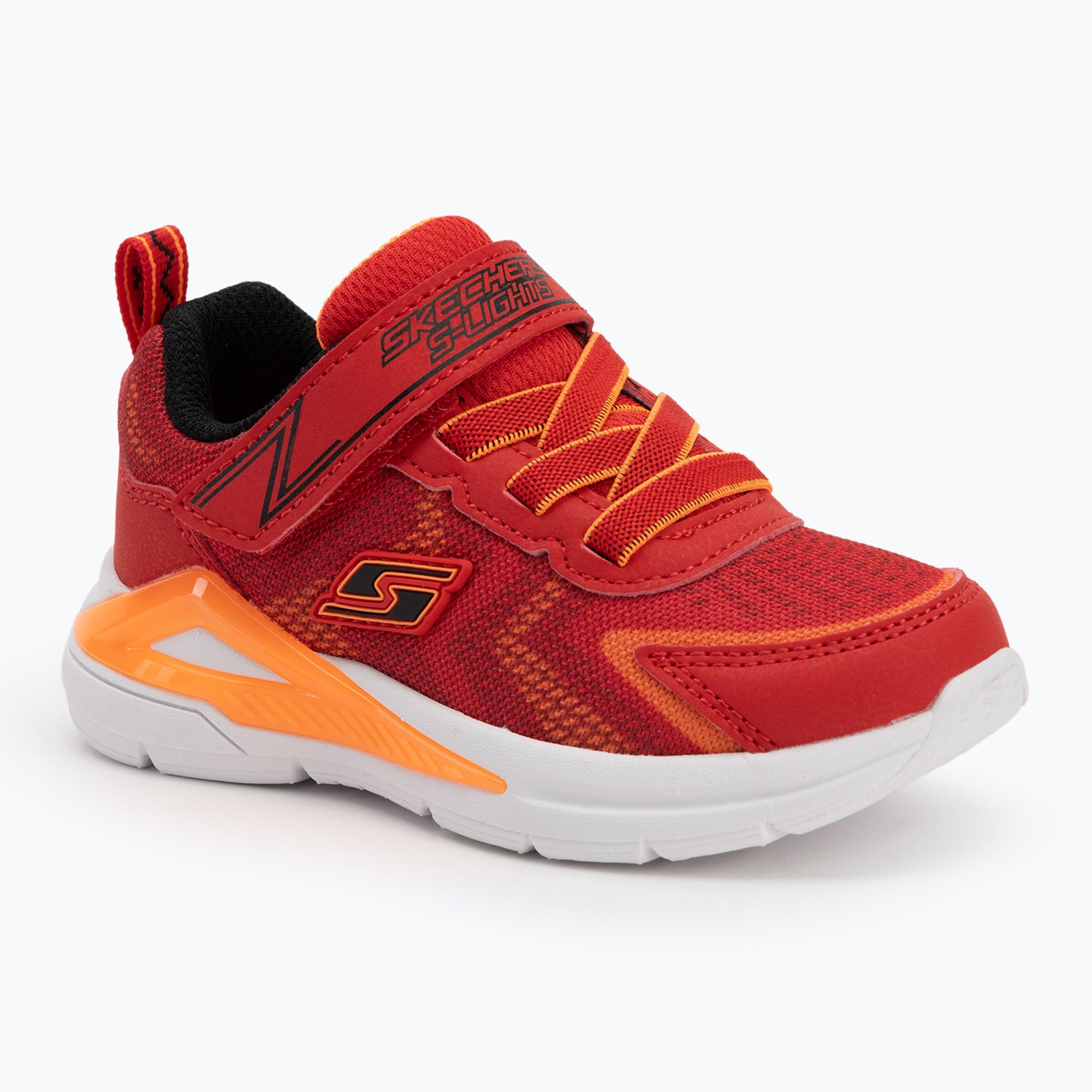 Buty dziecięce SKECHERS S-Lights Tri-Namics red/orange 