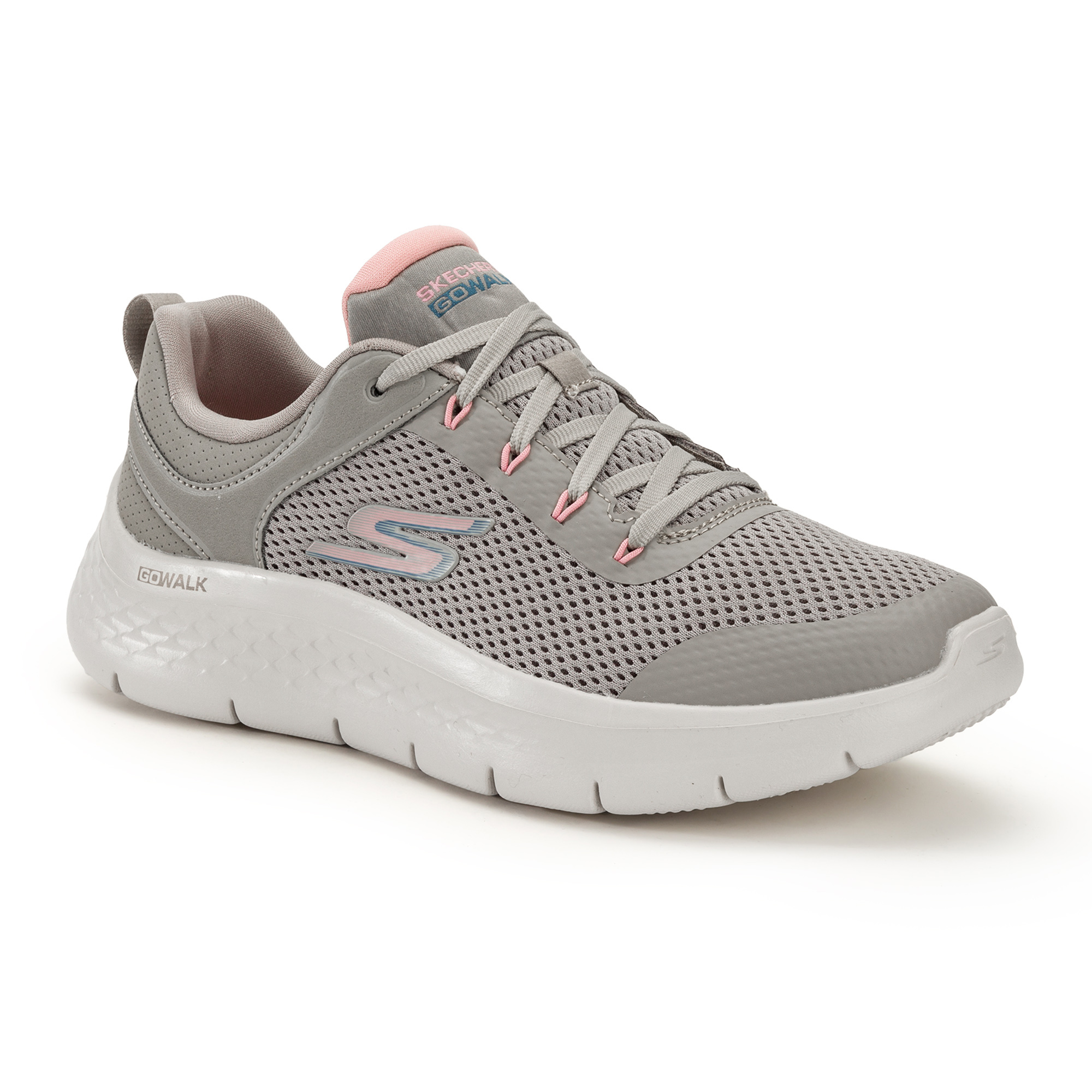 Buty damskie SKECHERS Go Walk Flex Caley taupe/pink 