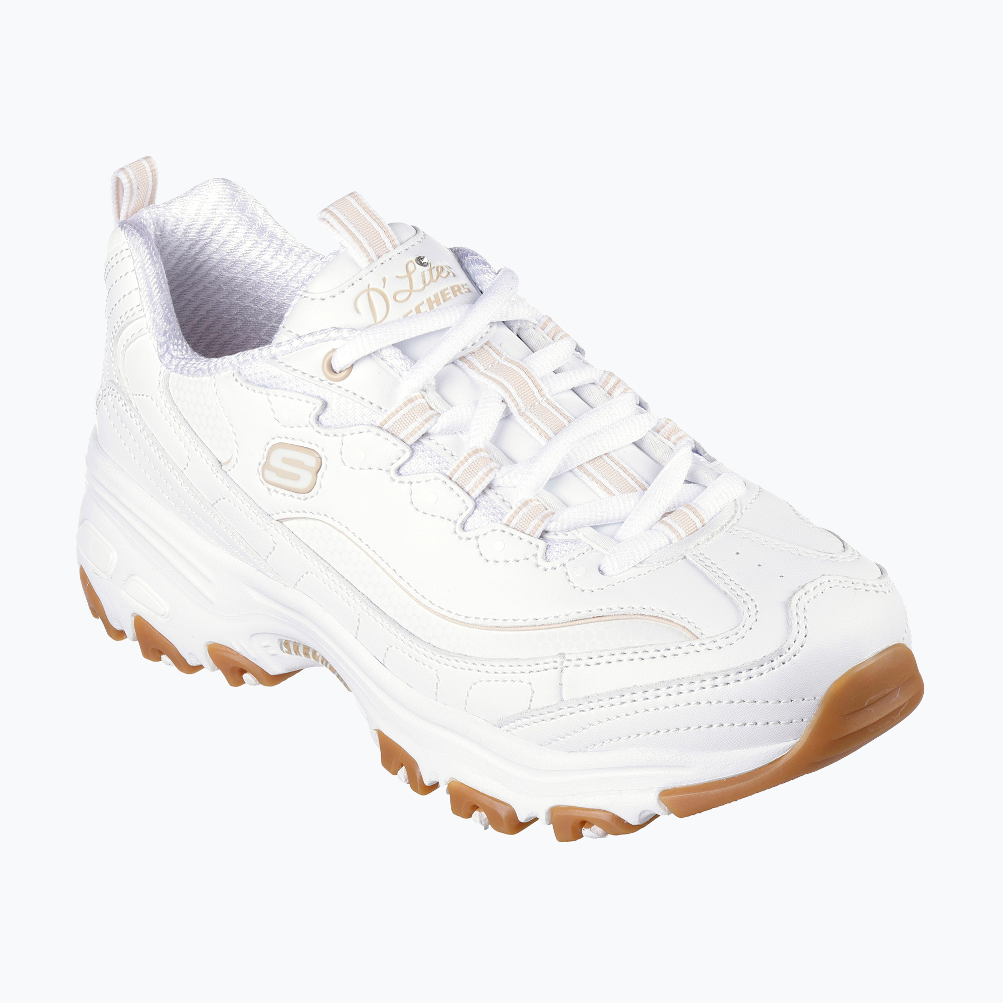Buty damskie SKECHERS D'Lites Good Neutral white 