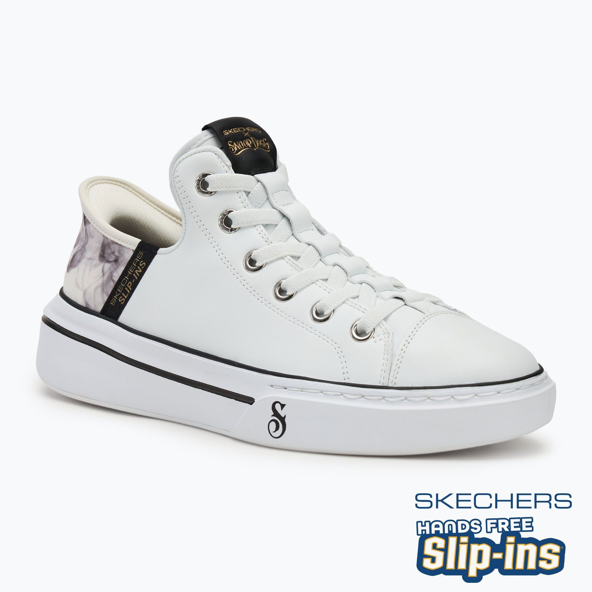 Buty męskie SKECHERS Snoop One OG white/black 