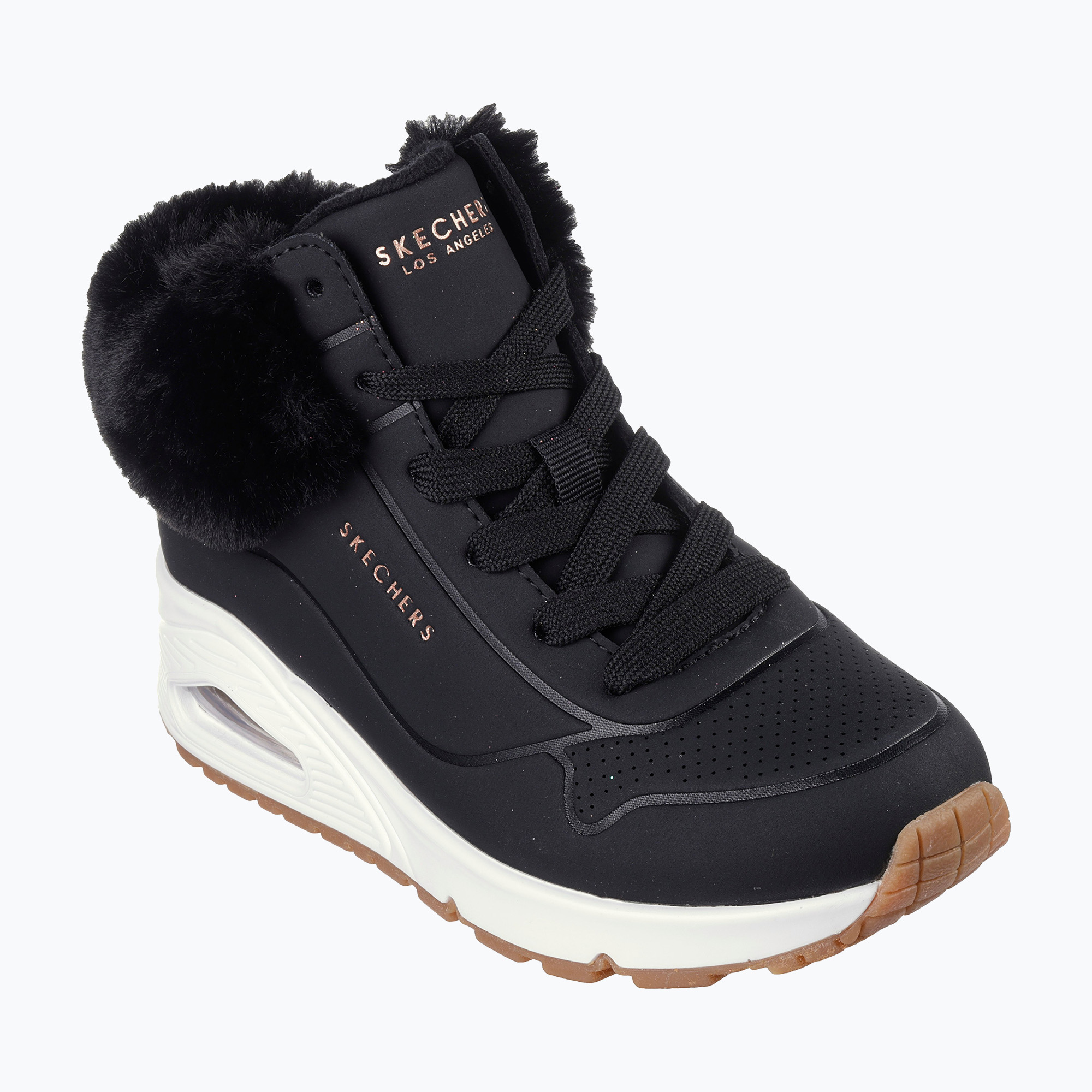 Buty dziecięce SKECHERS Uno Fall Air black 
