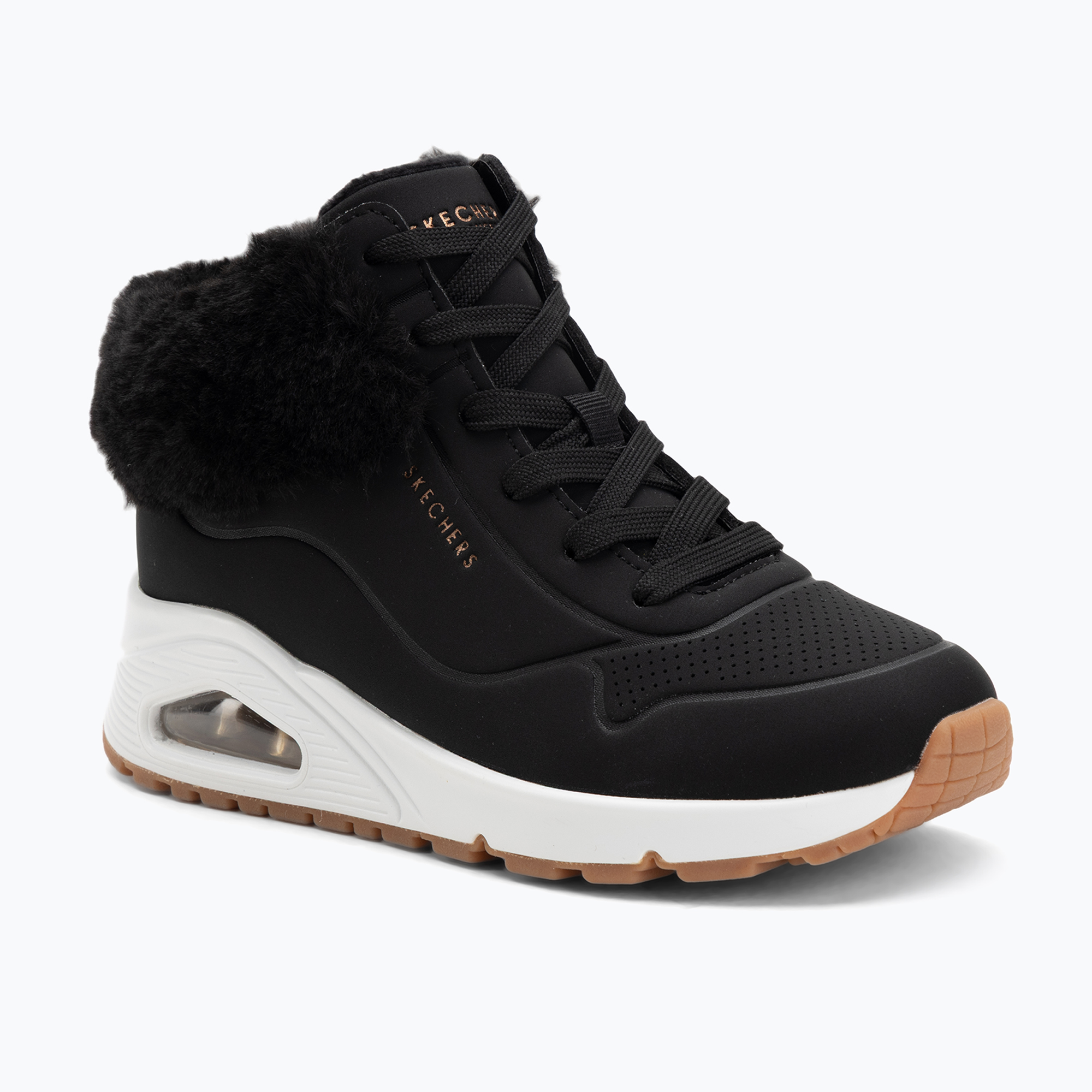 Buty dziecięce SKECHERS Uno Fall Air black 