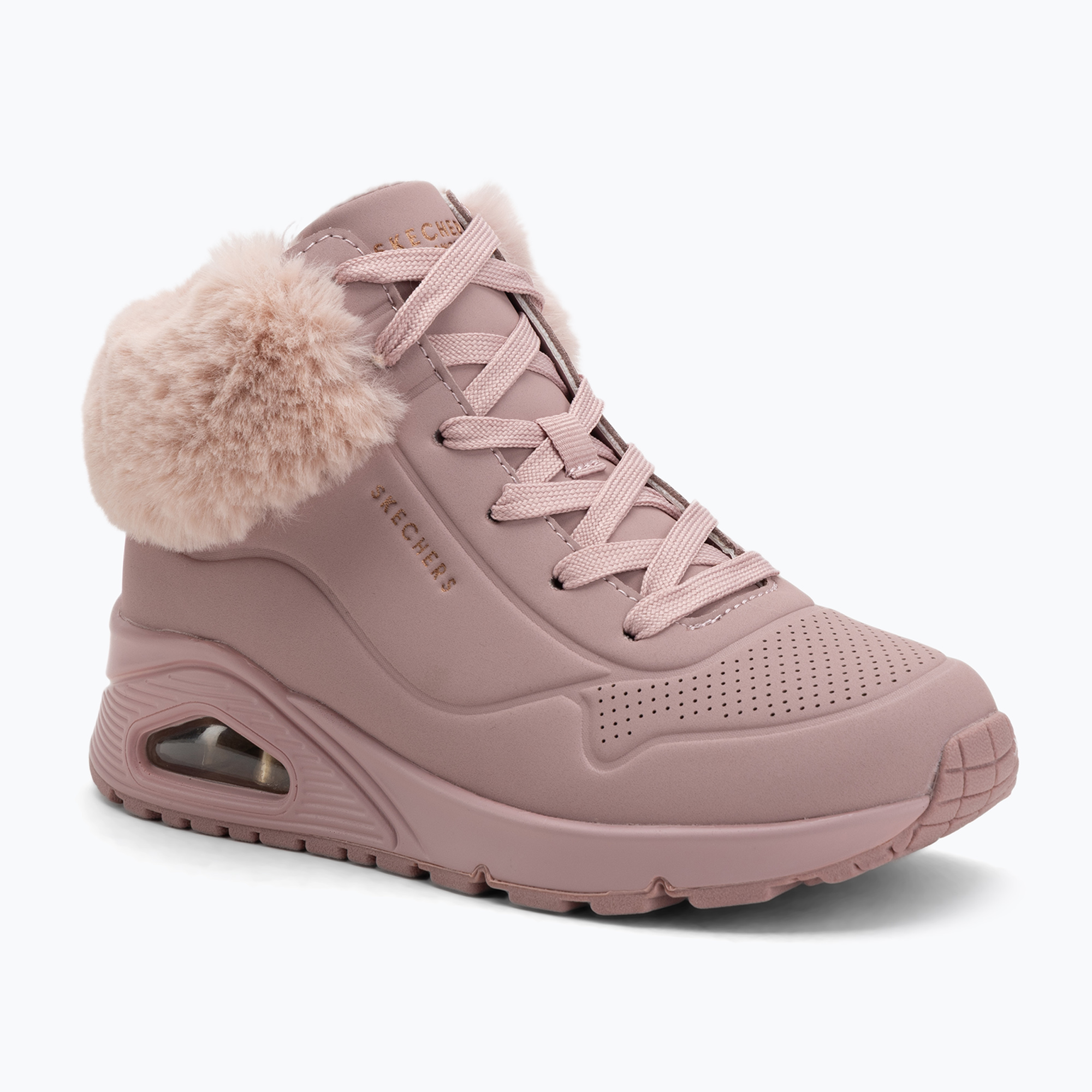 Buty dziecięce SKECHERS Uno Fall Air mauve 
