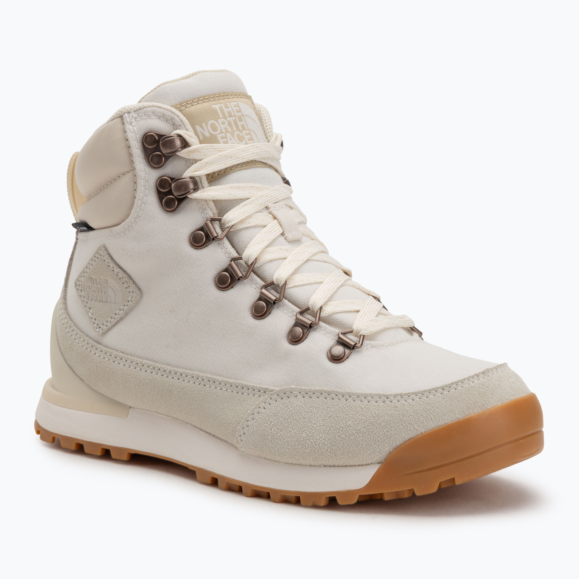Buty damskie The North Face Back To Berkeley IV Leather WP white dune/white dune 