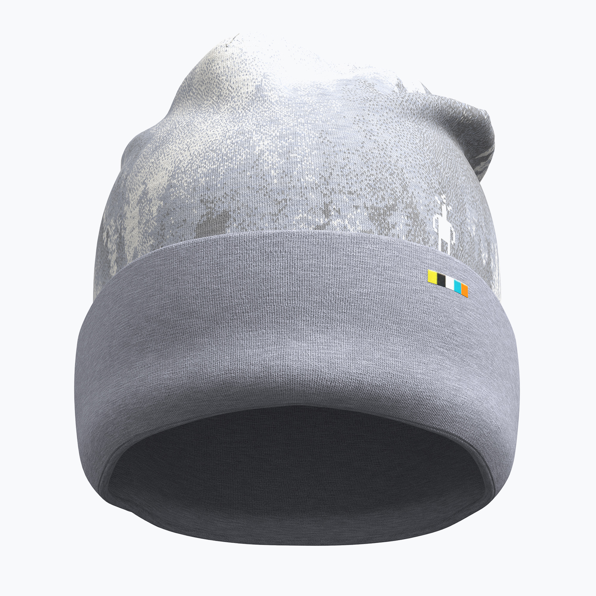 Czapka Smartwool Merino Reversible Cuffed light gray foggy pines 