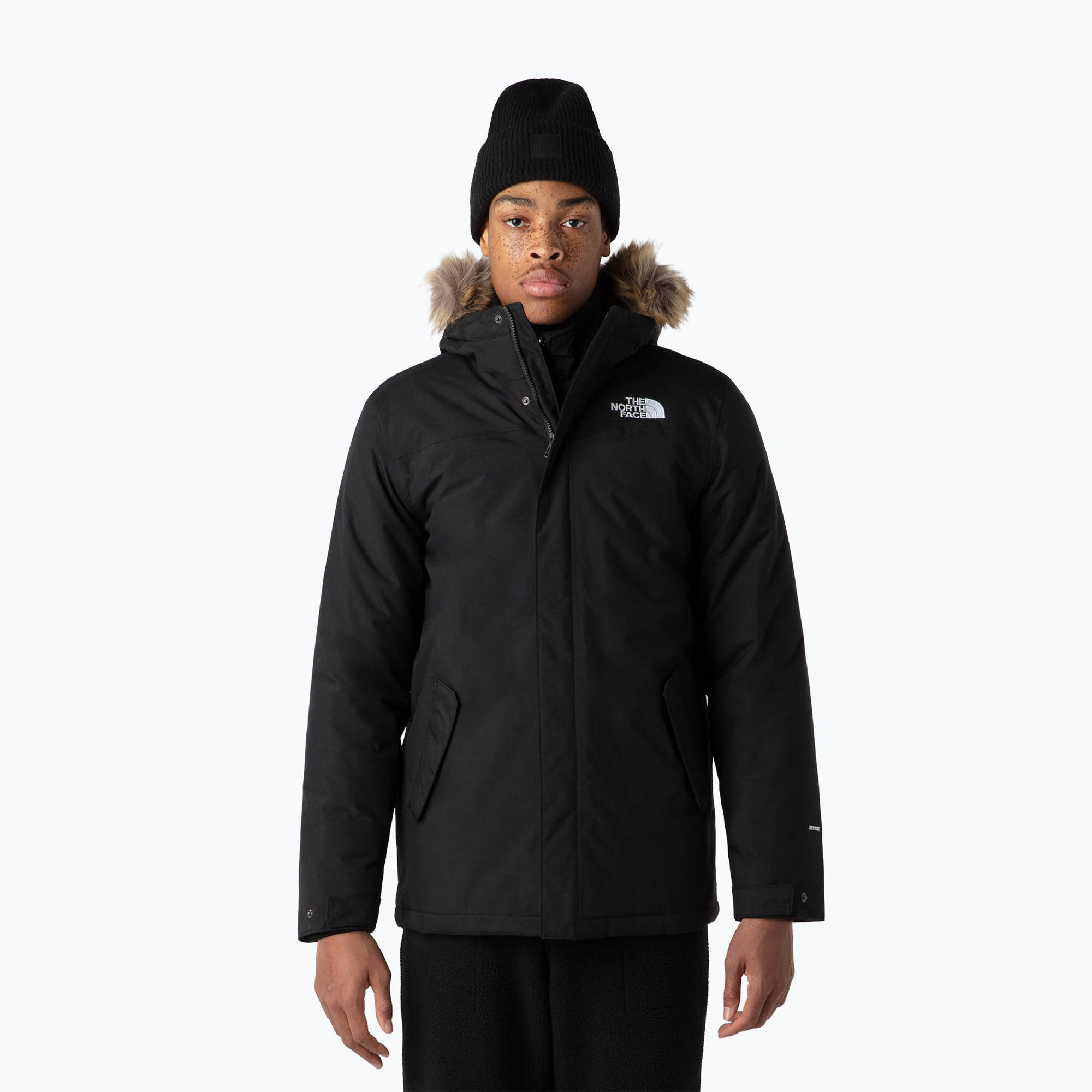 Kurtka puchowa męska The North Face Zaneck black/black 
