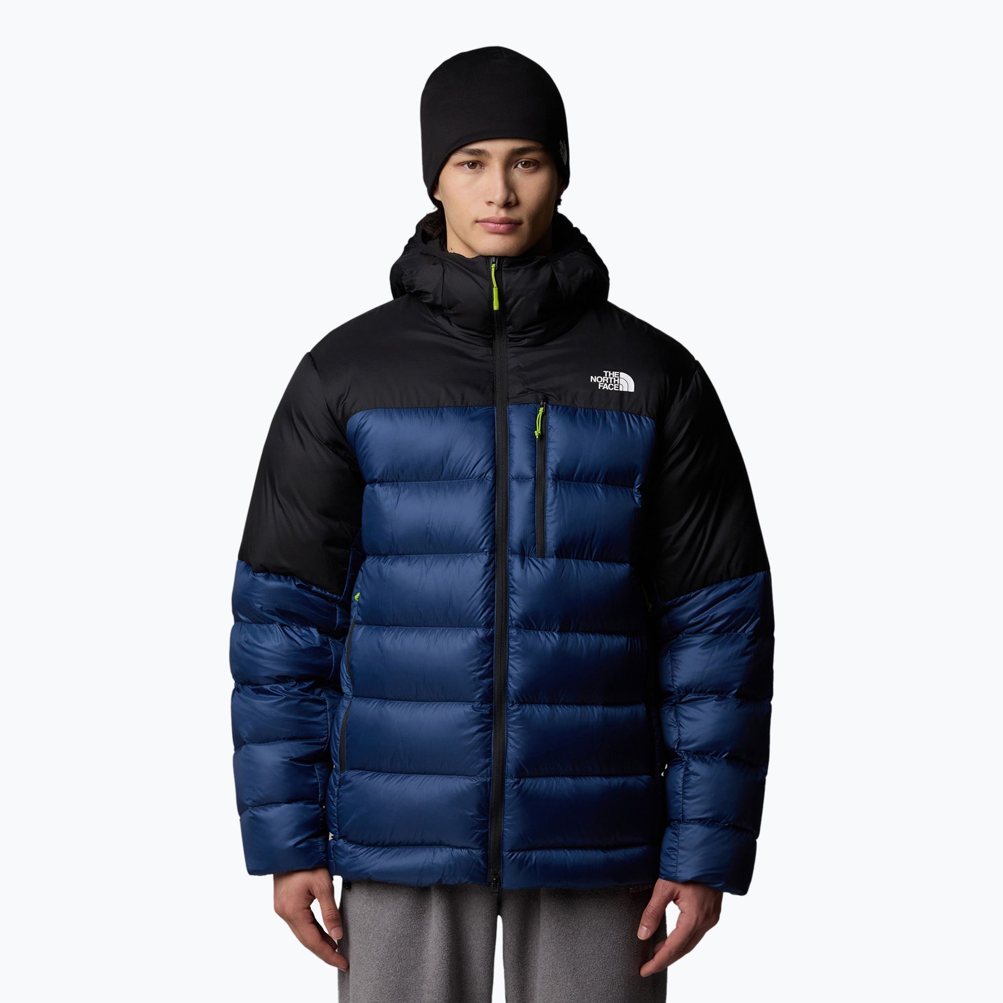 Kurtka męska The North Face Kalix Down Hoodie shady blue/black 
