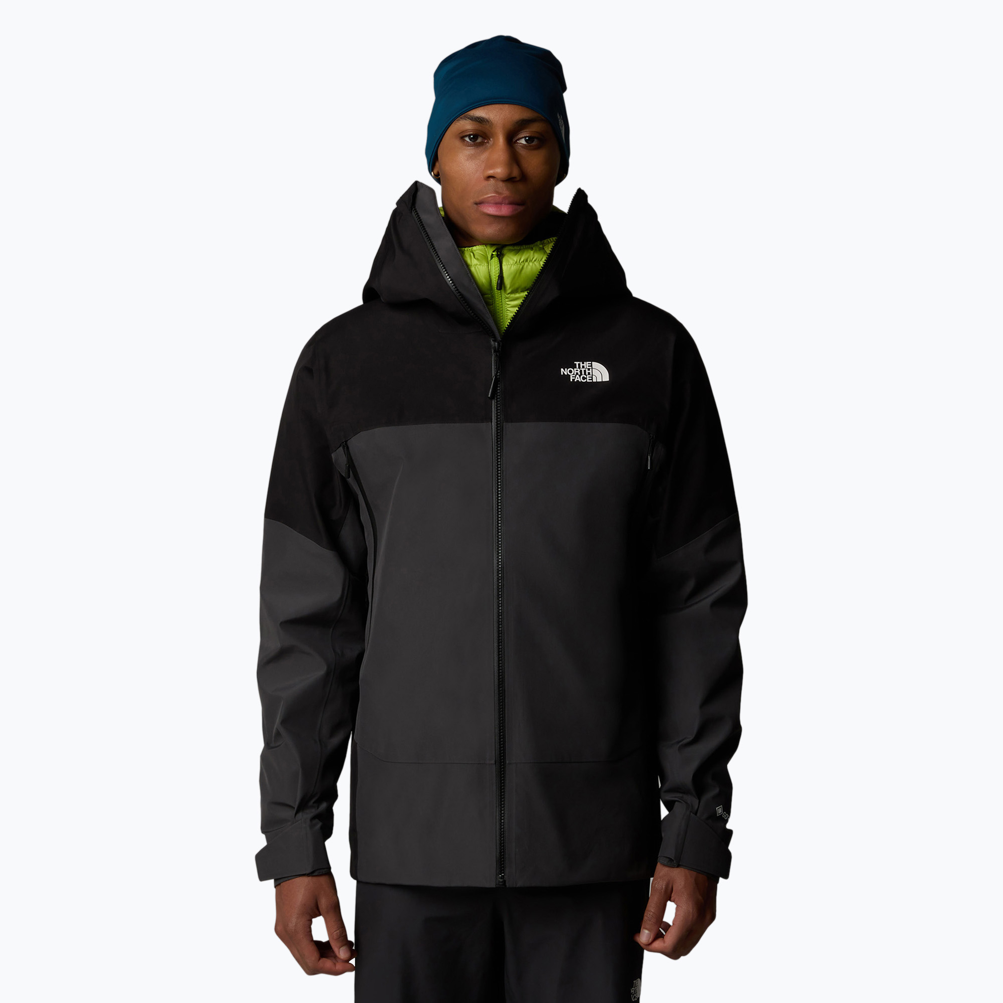 Kurtka przeciwdeszczowa męska The North Face Jazzi 3L Gtx anthracite grey/black 