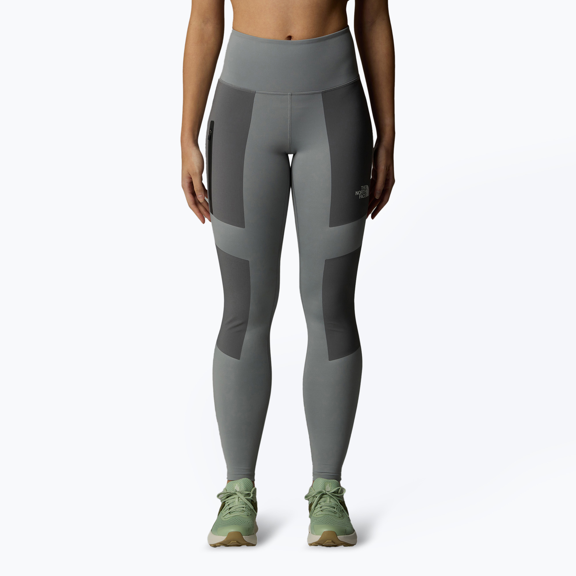 Legginsy damskie The North Face Mountain Athletics Multi monument grey/smoked pearl 