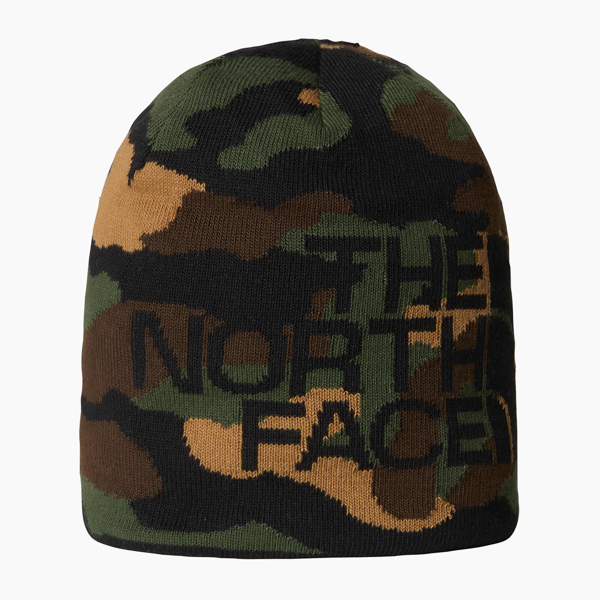 Czapka zimowa męska The North Face Reversible Highline black camo print 