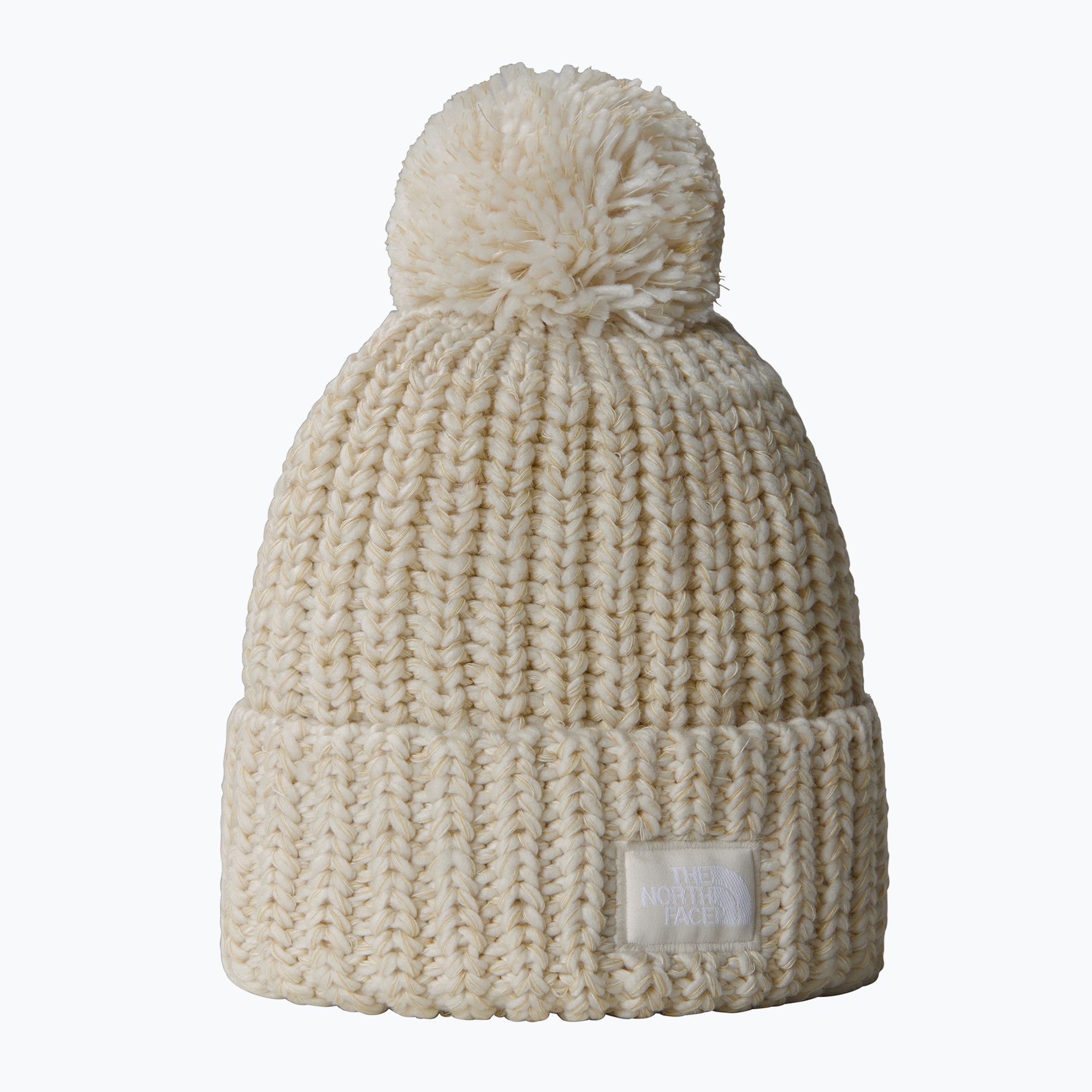 Czapka zimowa męska The North Face Cozy Chunky Cabin gardenia white/gravel 