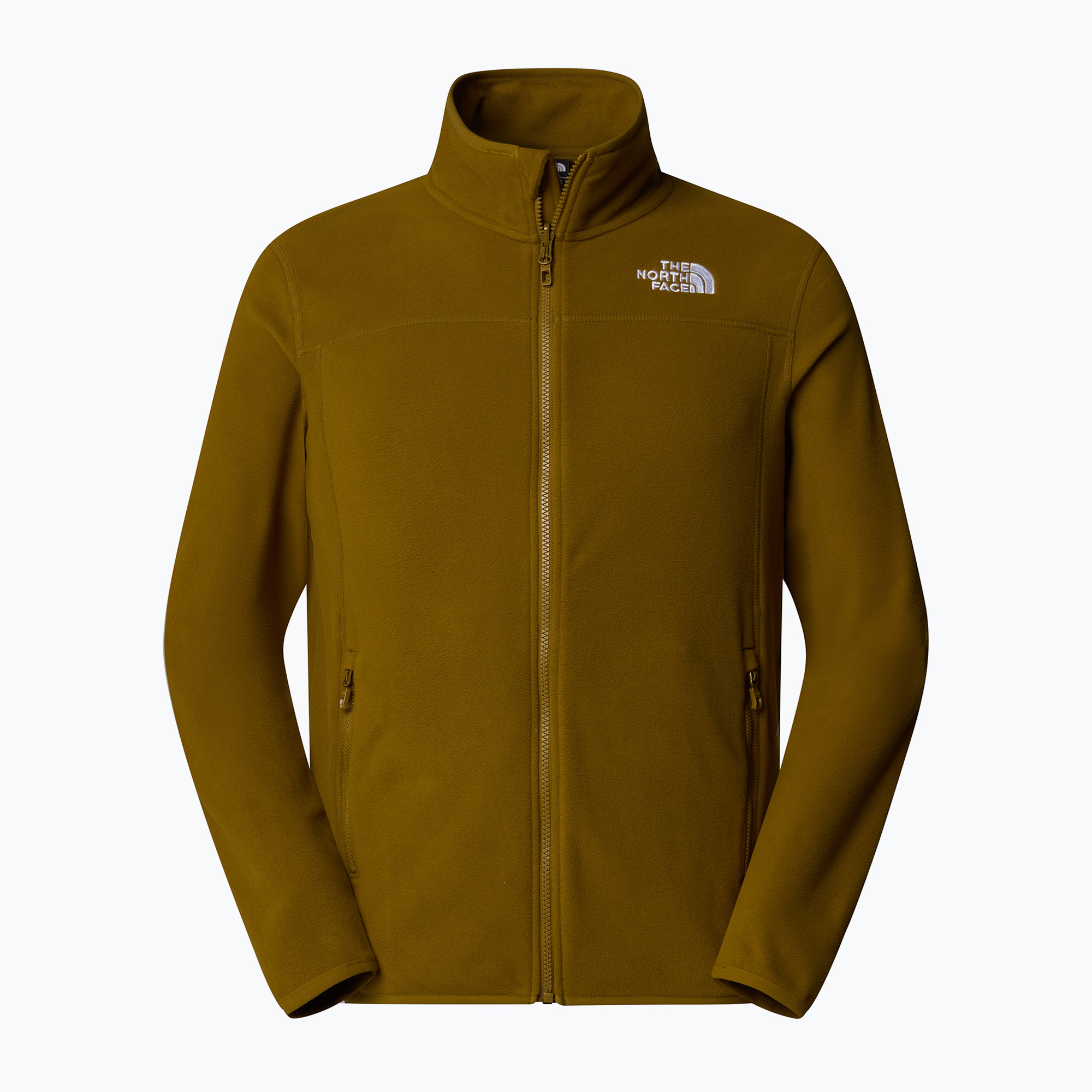 Bluza męska The North Face 100 Glacier Full Zip moss green 