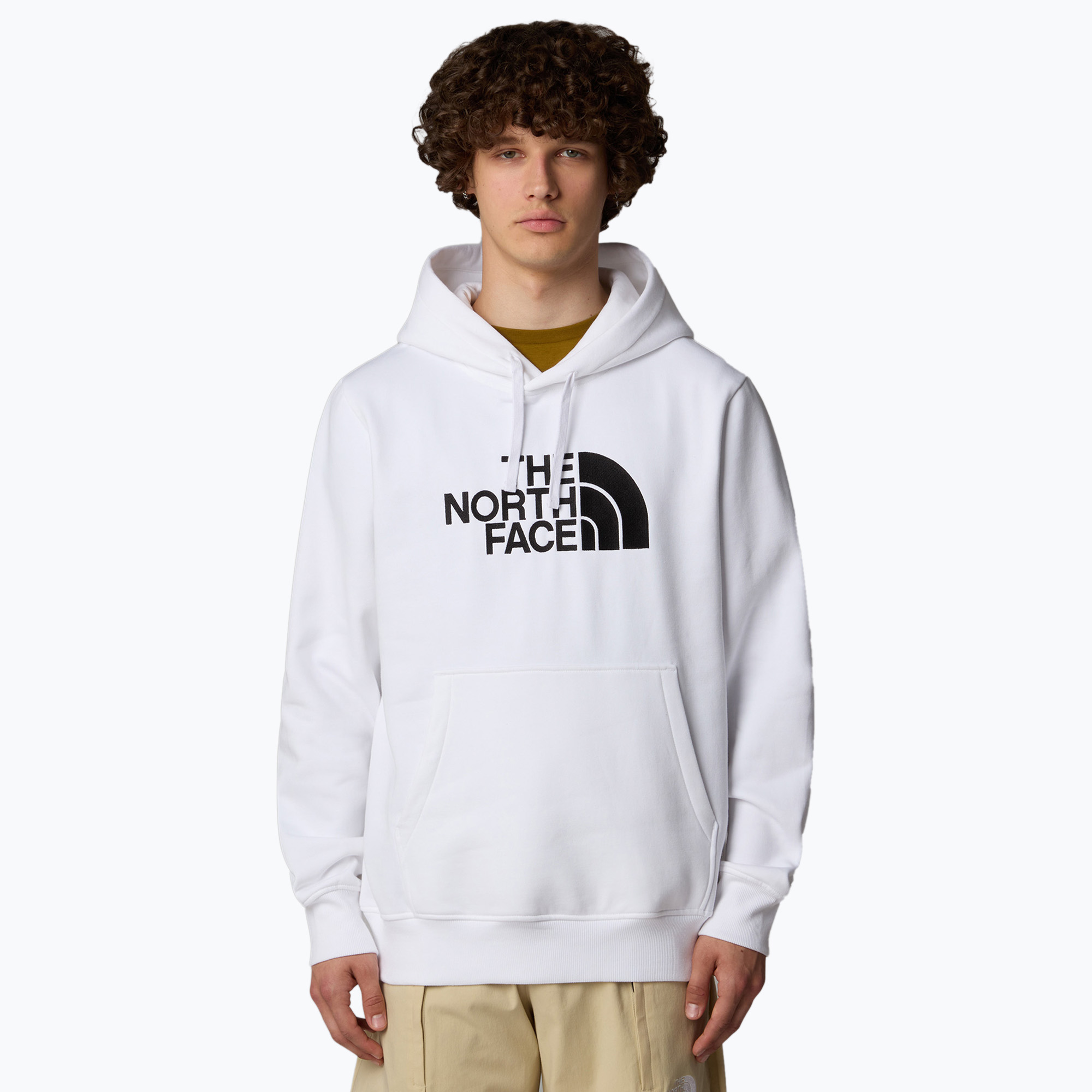 Bluza męska The North Face Drew Peak Pullover Hoodie white/black 
