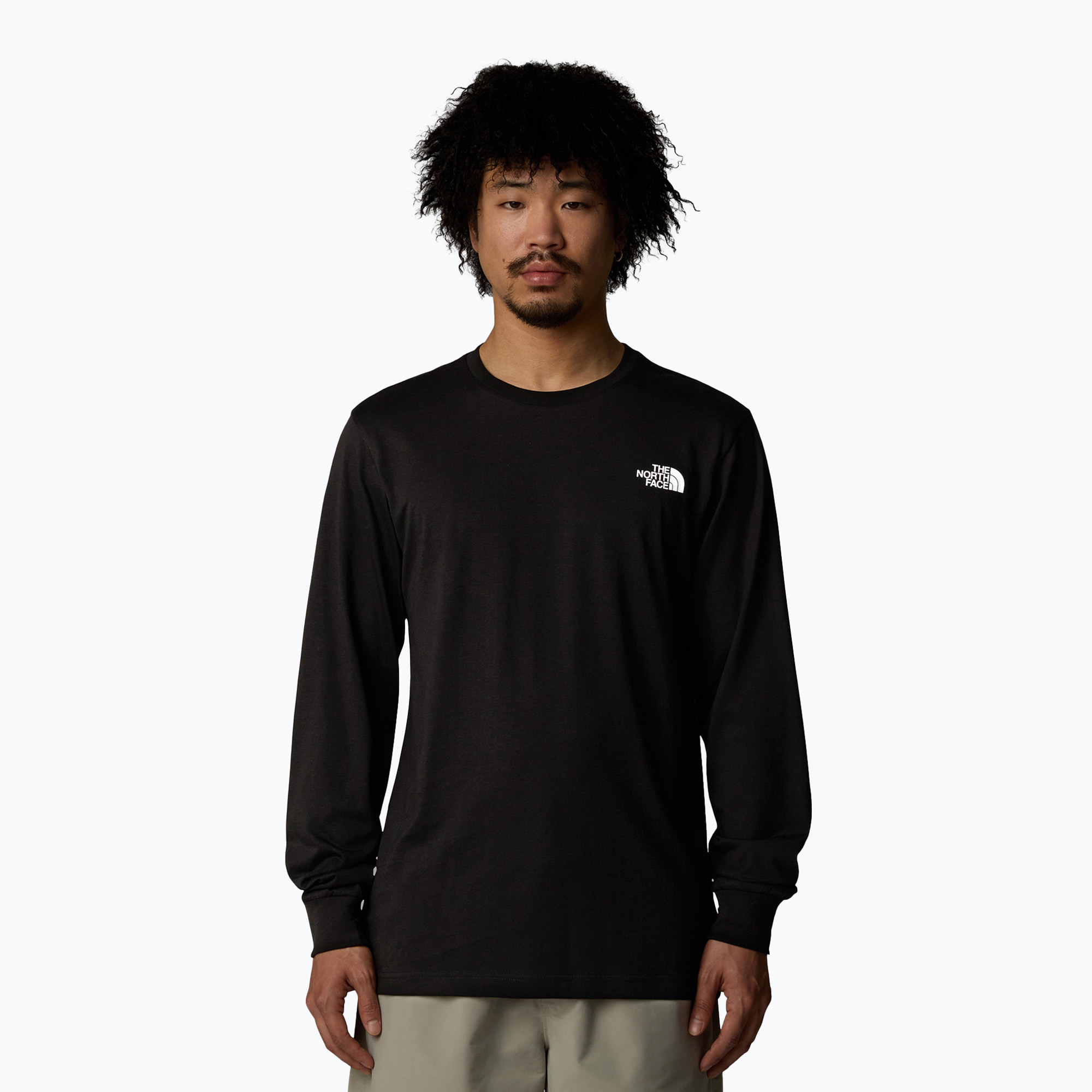 Longsleeve męski The North Face Easy Tee tnf black 