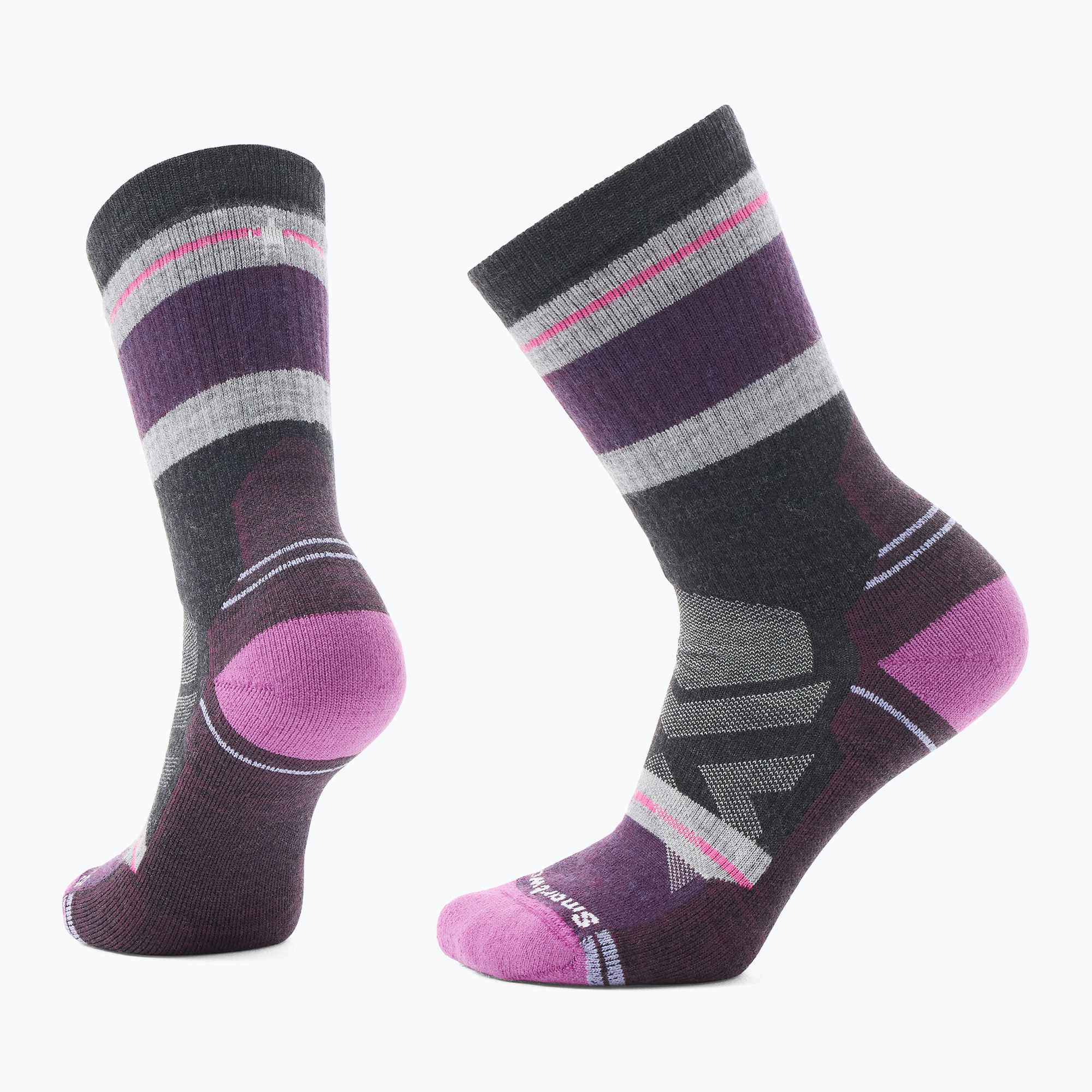 Skarpety damskie Smartwool Hike Full Cushion Saturnsphere Crew charcoal 