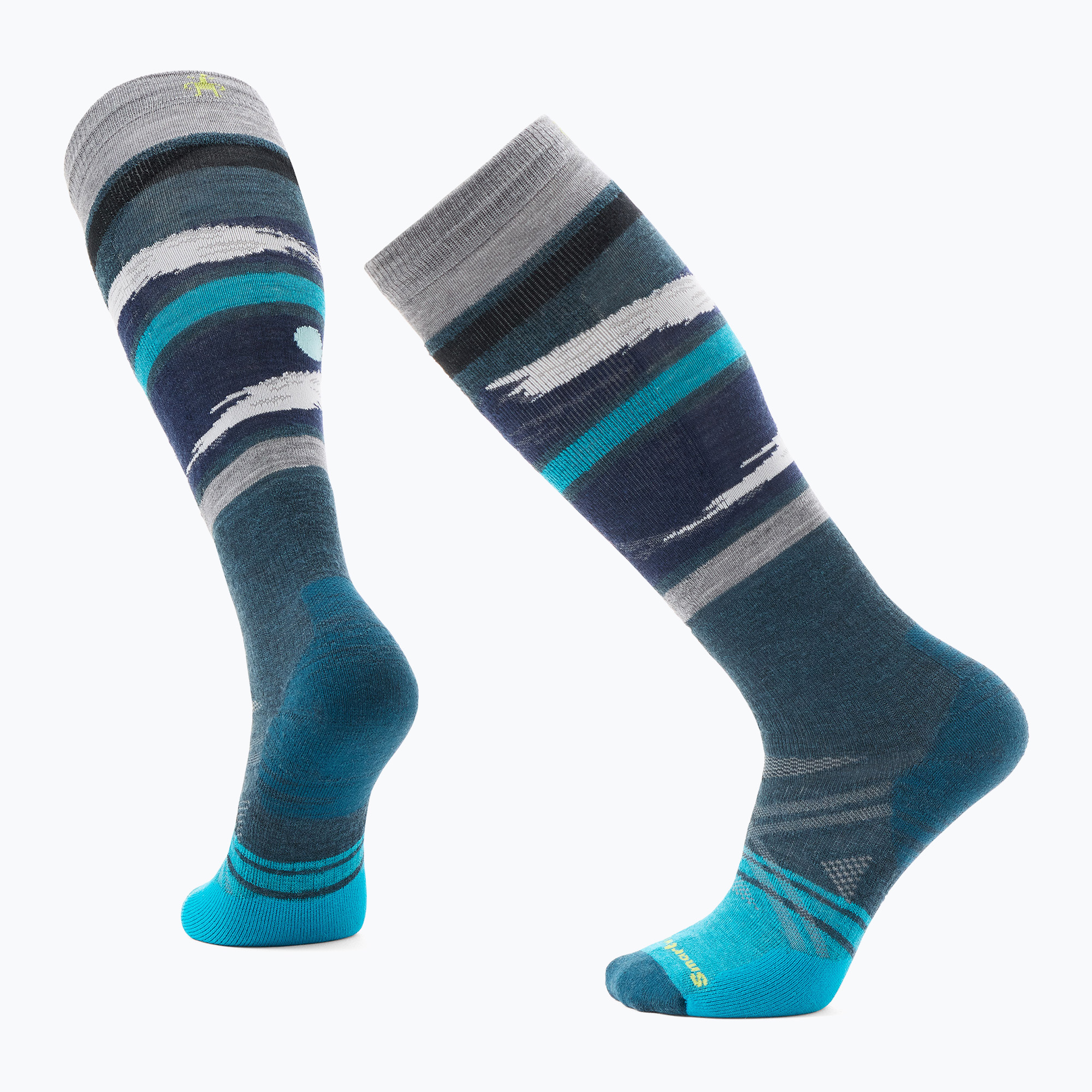 Șosete de schi Smartwool Ski Full Cushion Midnight Ski Pattern OTC twilight blue (Ski Full Cushion Midnight Ski Pattern OTC 02152-G74)