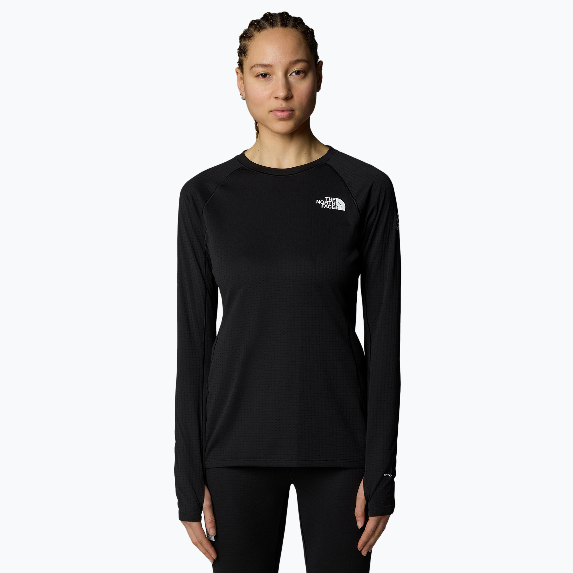 Dámske termo tričko s dlhým rukávom The North Face Summit Pro 120 Crew black (Summit Pro 120 Crew NF0A880AJK31002)
