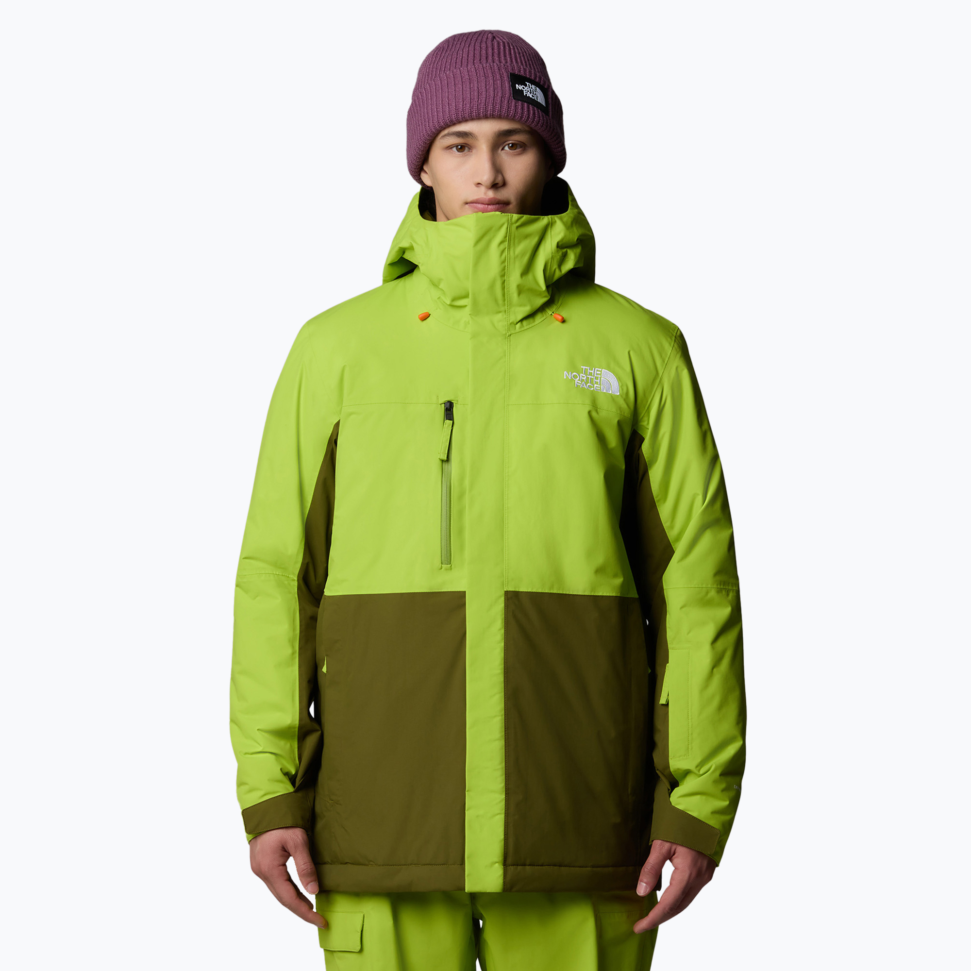 Мъжко ски яке The North Face Freedom Insulated meadow brass/forest olive
