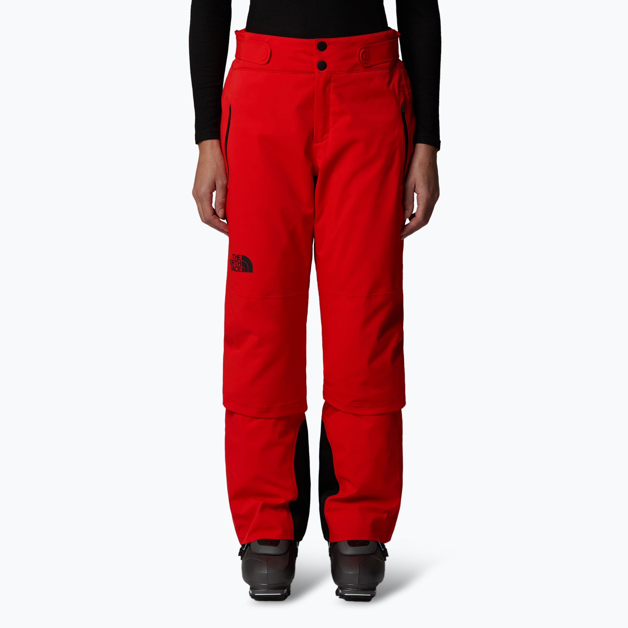 Pantaloni da sci da donna The North Face Lenado rosso fuoco (XL) (Lenado NF0A87X115Q1)