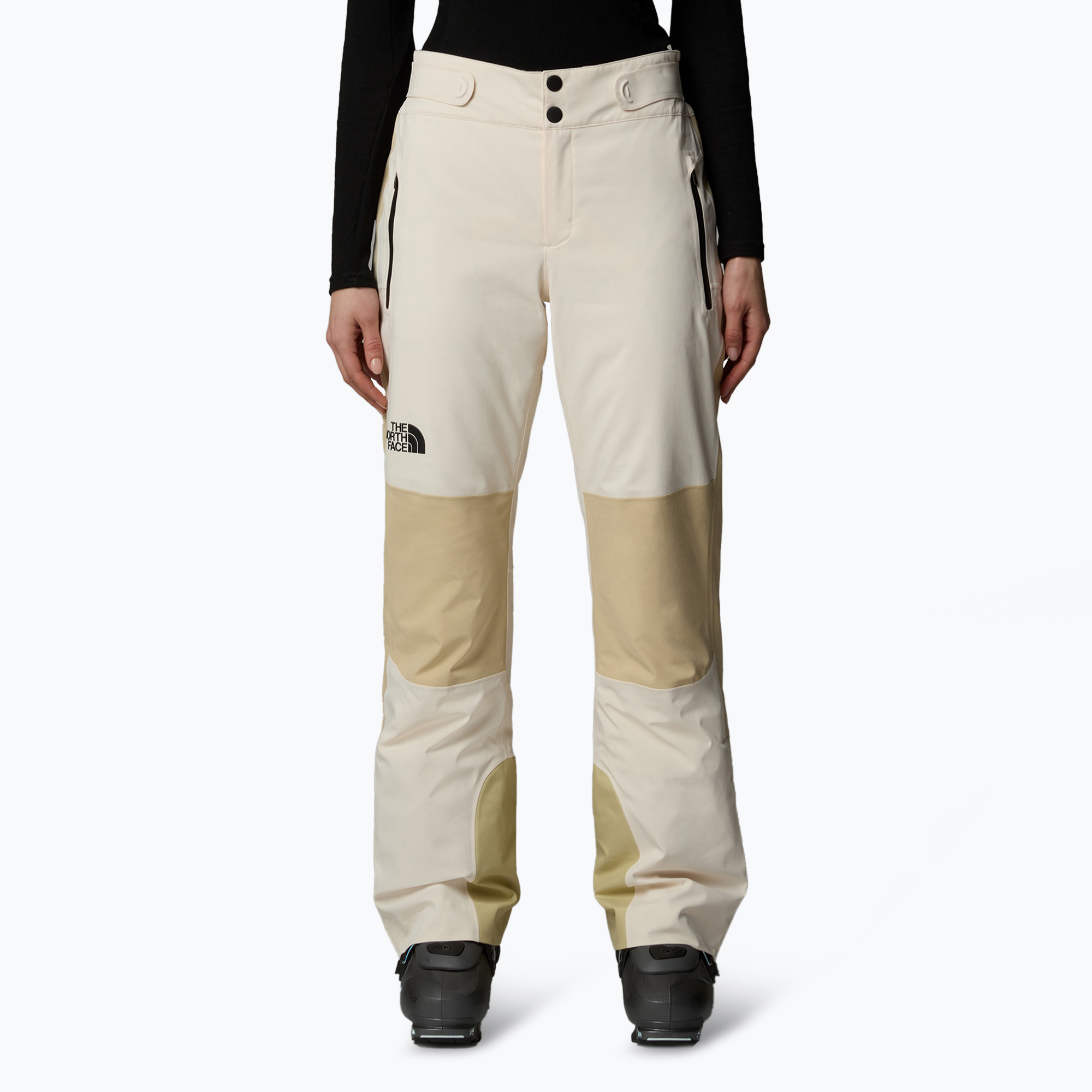Dámske lyžiarske nohavice The North Face Lenado Short white dune (Lenado Short NF0A87X1QLI1)