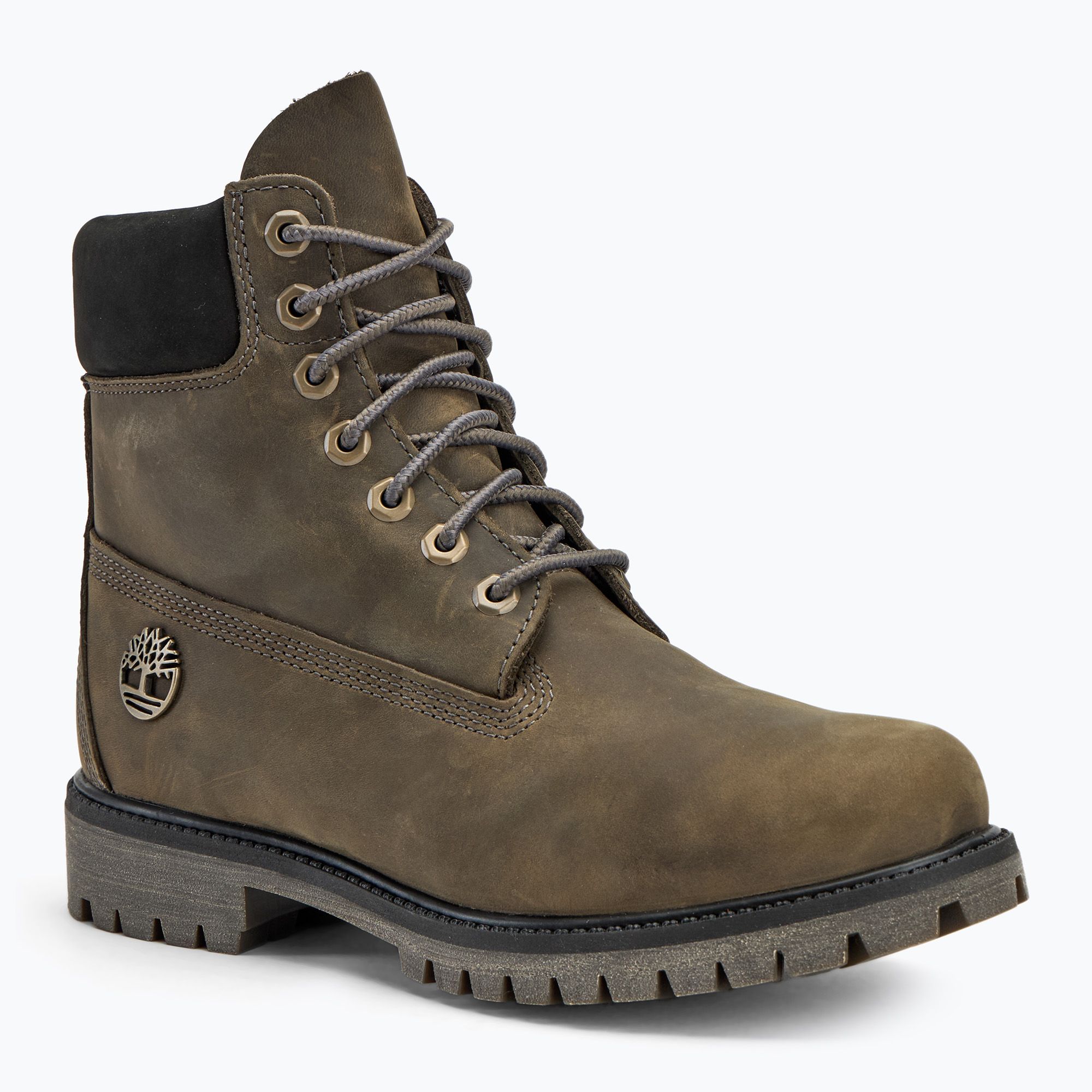 Buty męskie Timberland Premium 6 In Lace medium grey full grain 