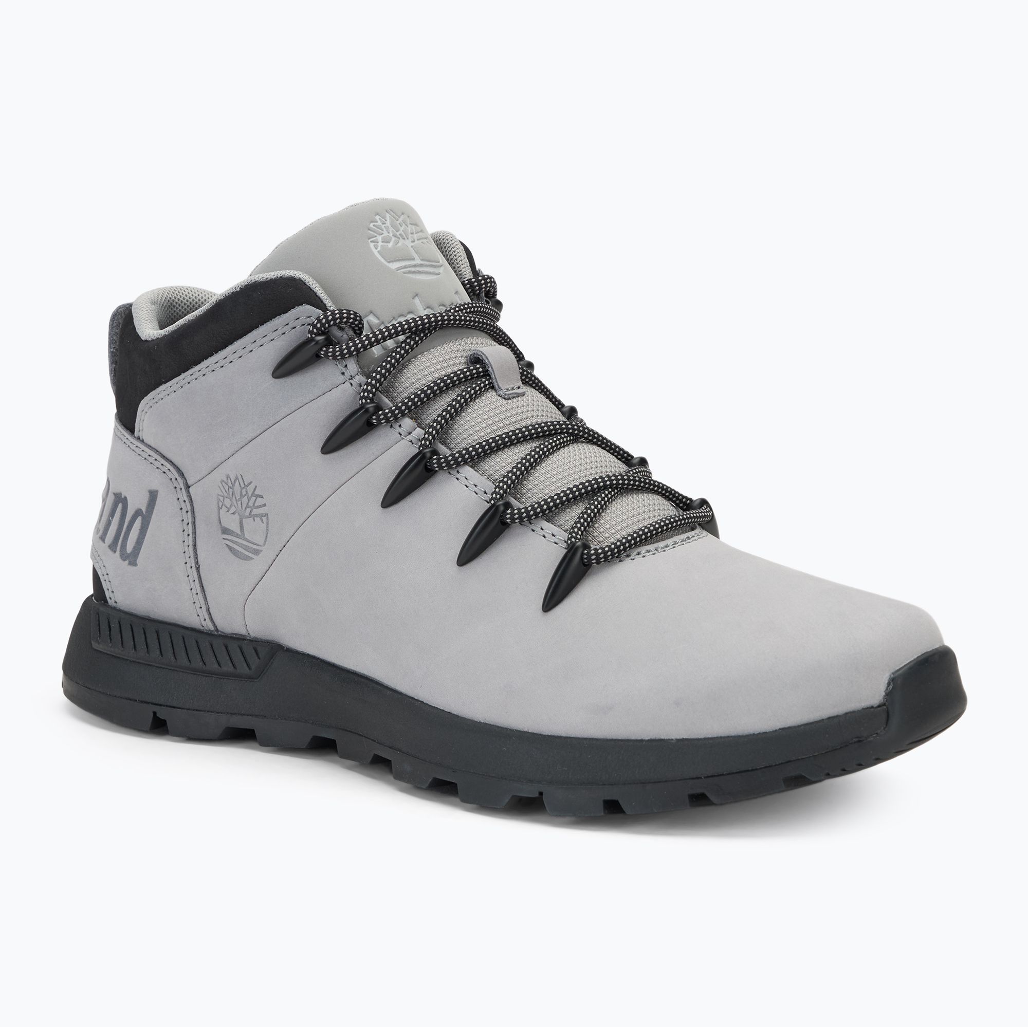 Buty męskie Timberland Sprint Trekker Mid Lace light grey nubuck 