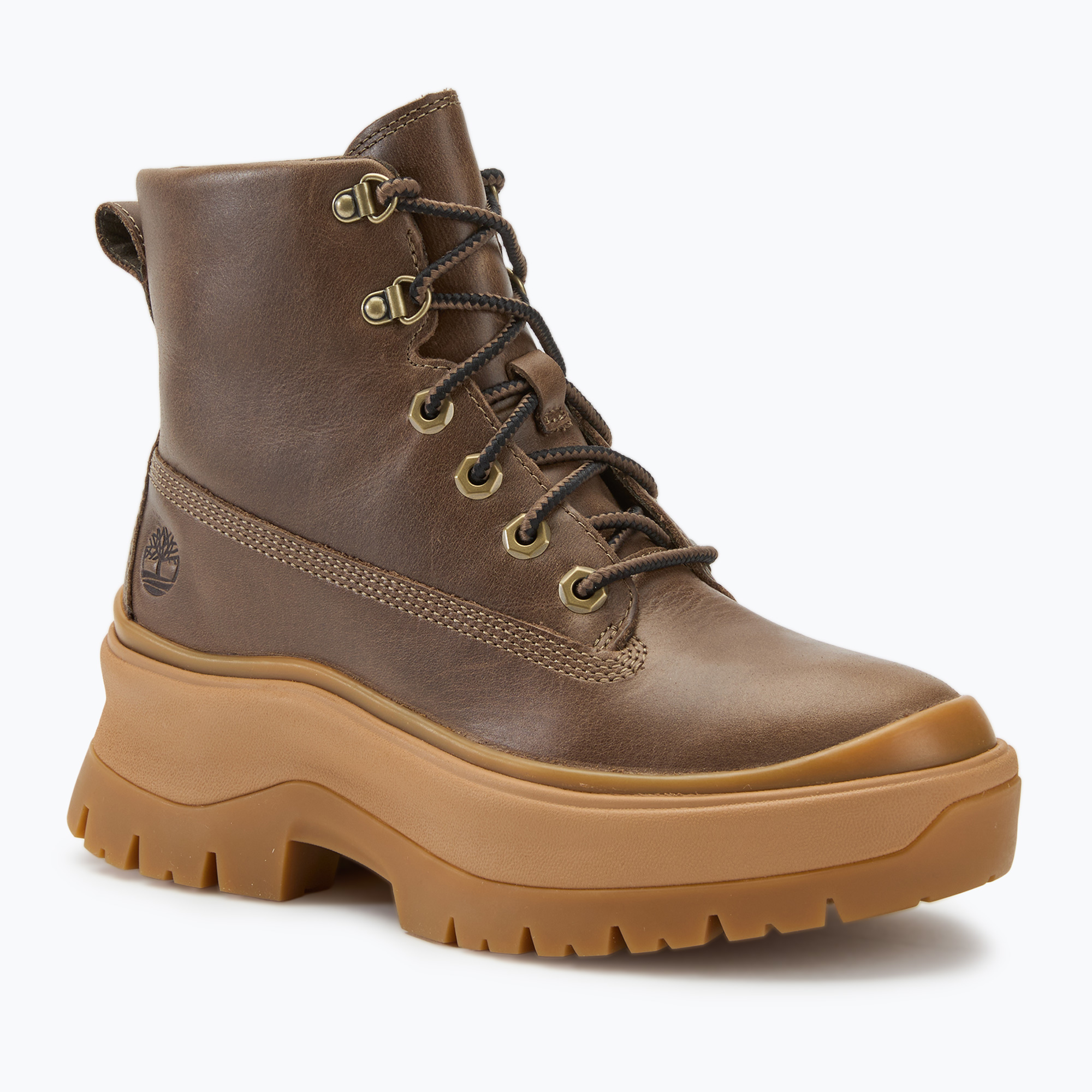 Buty damskie Timberland Roxie Lane Mid Lace medium brown full grain 
