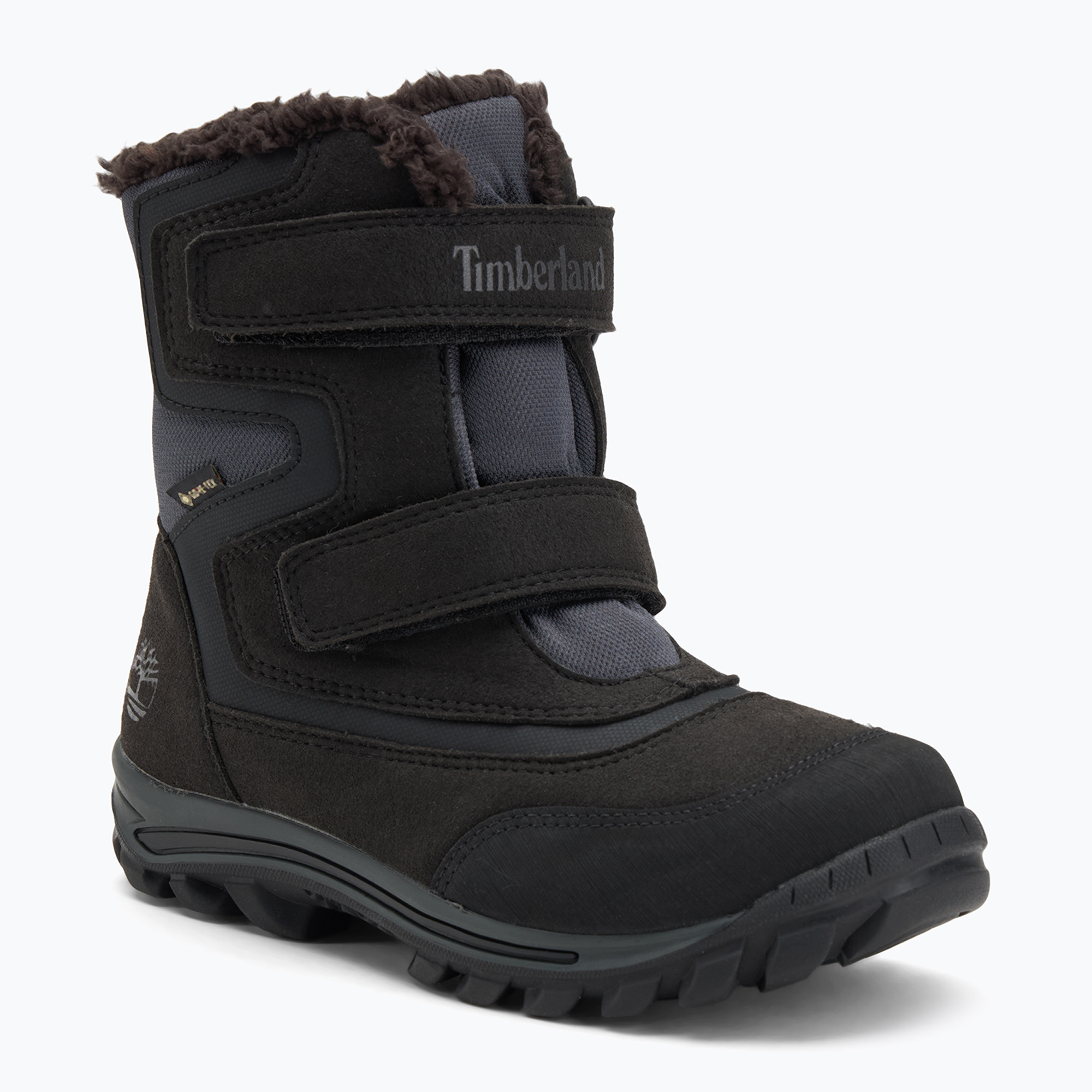 Śniegowce dziecięce Timberland Chillberg 2-Strap Gore-Tex jet black 