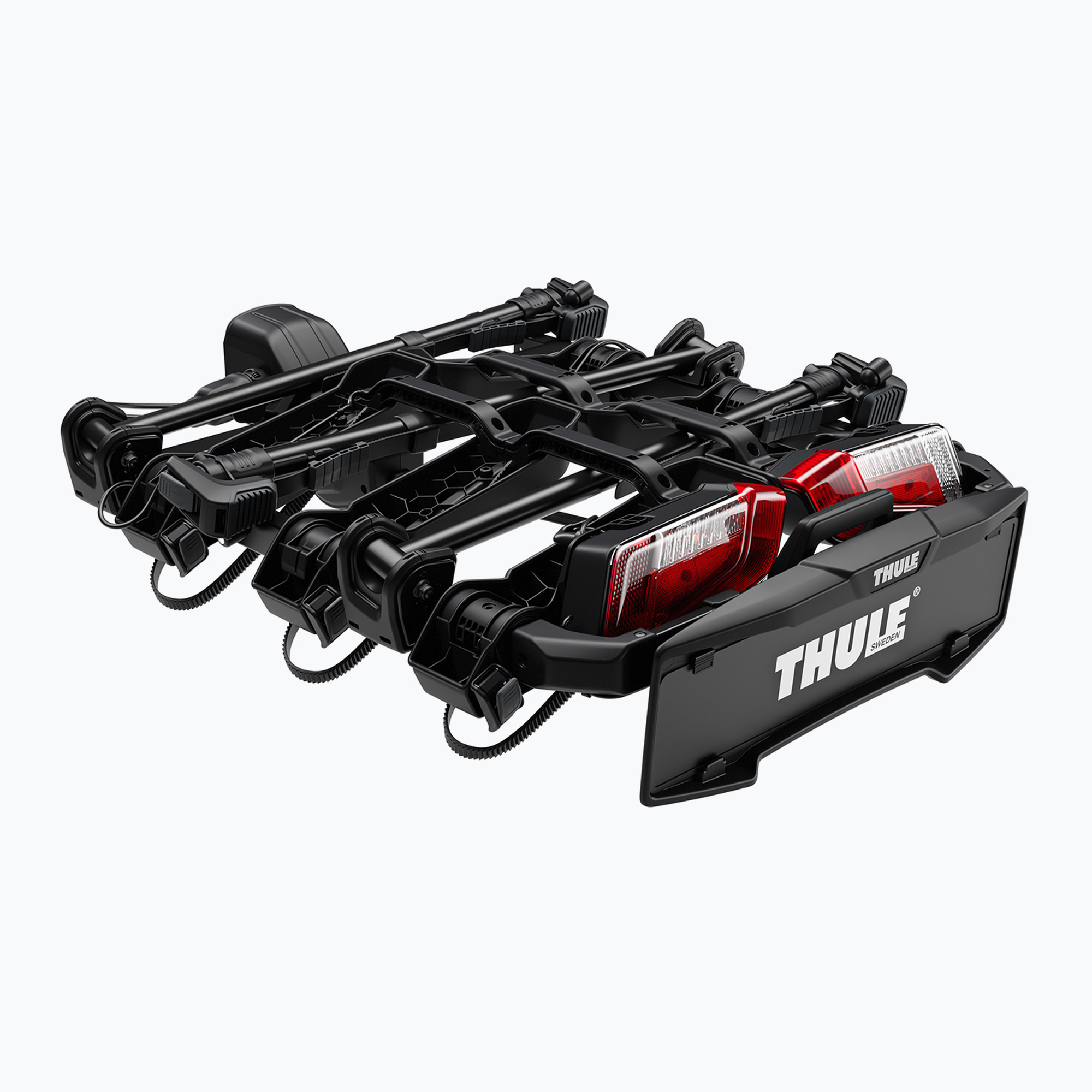 Thule OutPace багажник за 3 велосипеда с теглич, черен