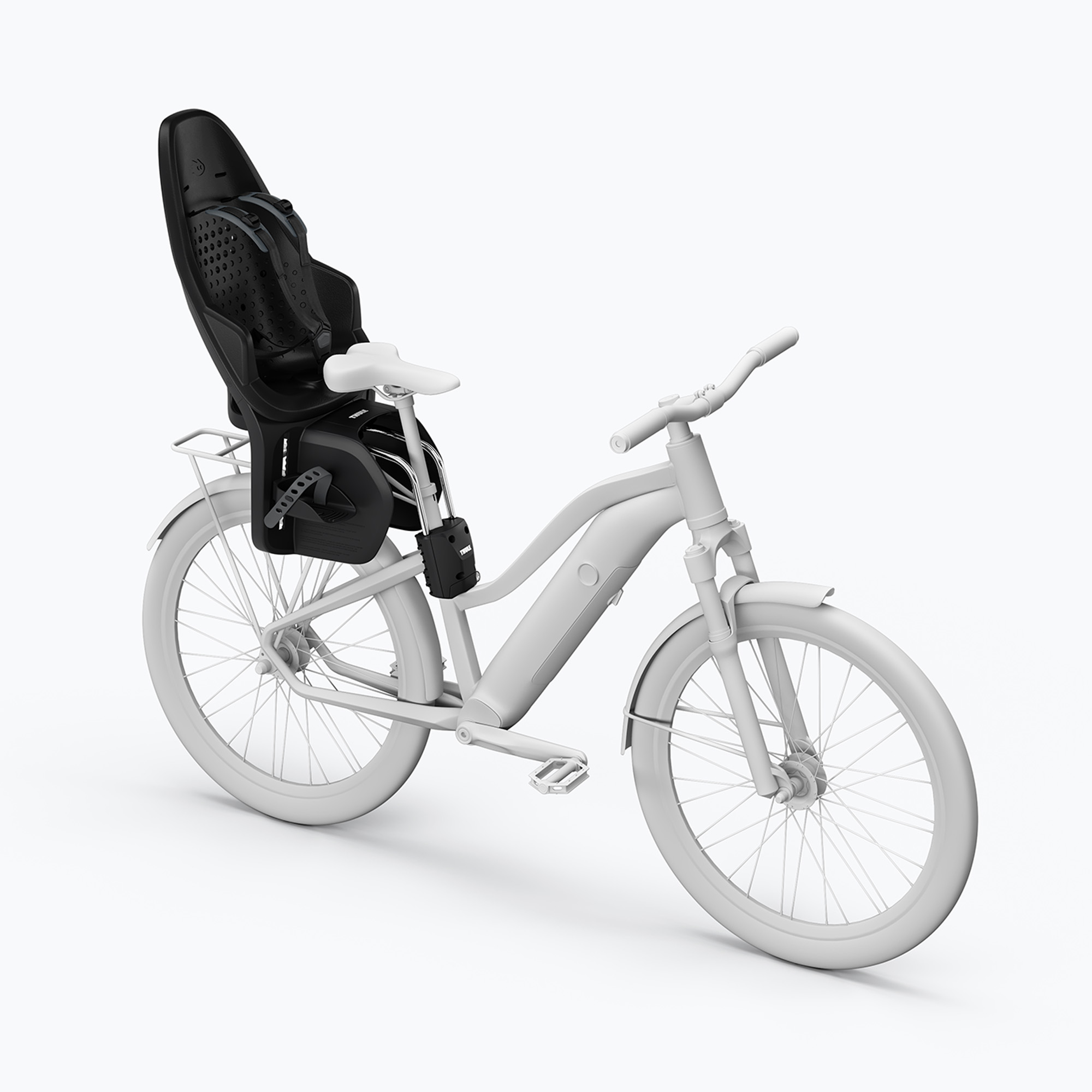 Столче за велосипед Thule Yepp 2 Maxi Frame Mount black