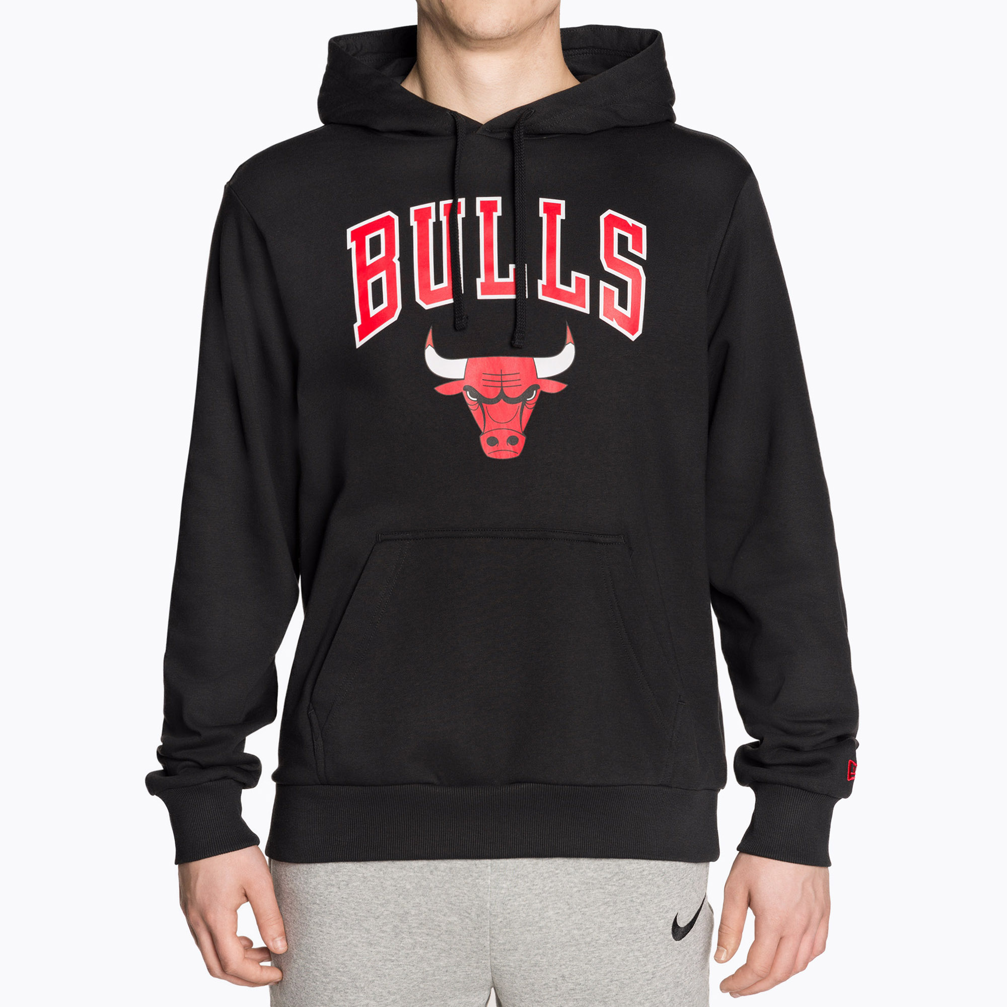 Bluza męska New Era NBA Regular Hoody Chicago Bulls black 