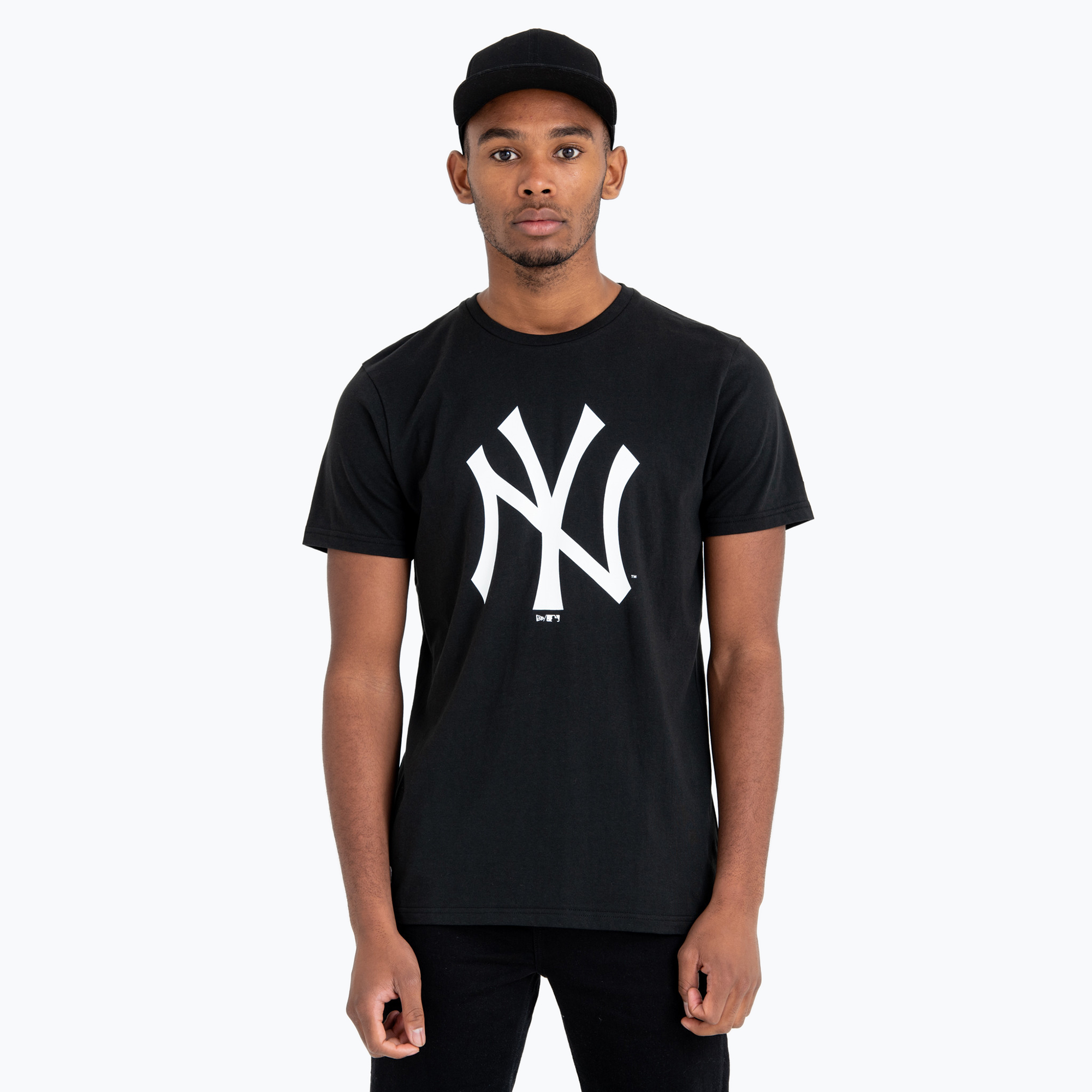 Koszulka męska New Era NOS MLB Rregular New York Yankees black 