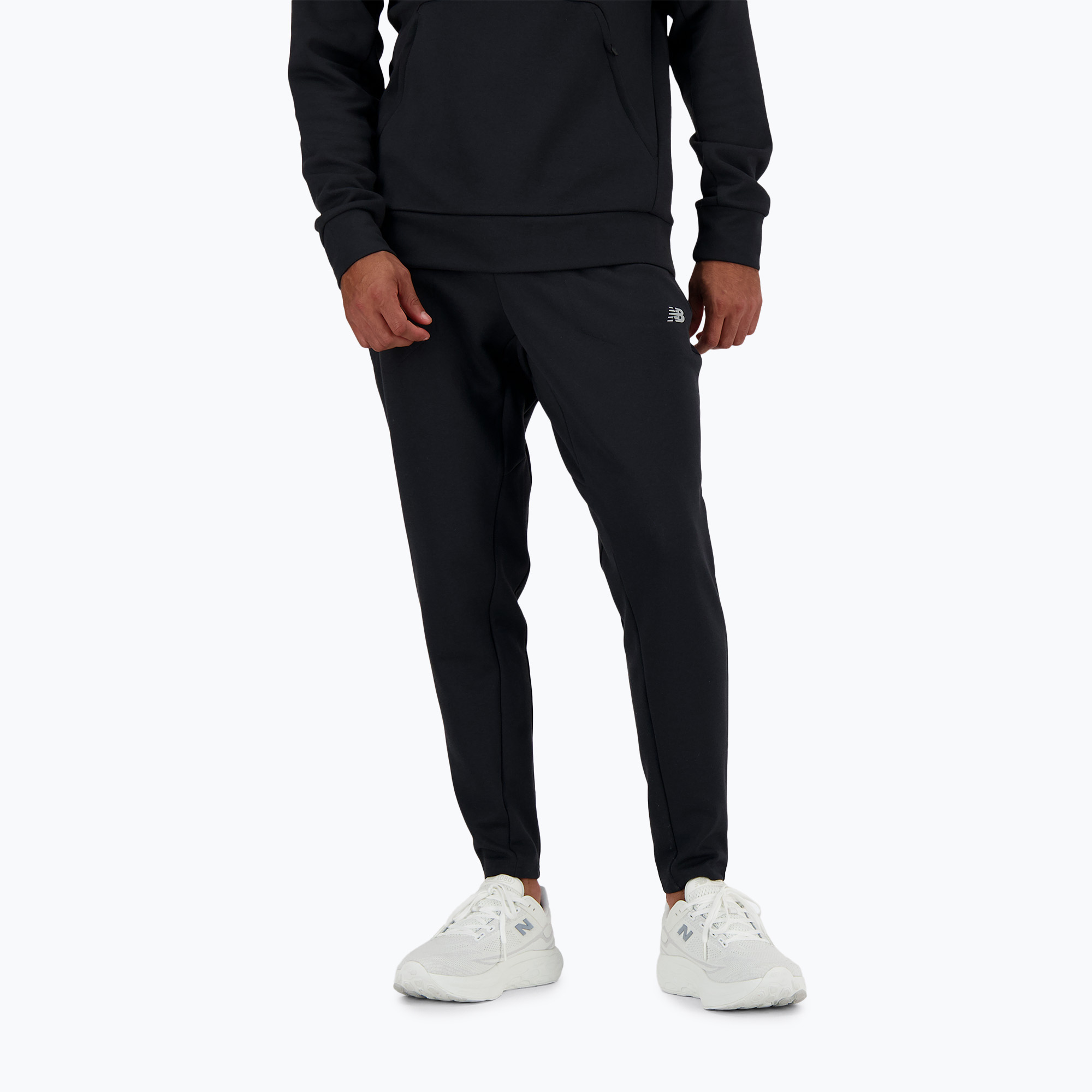 Spodnie męskie New Balance Tech Knit black 