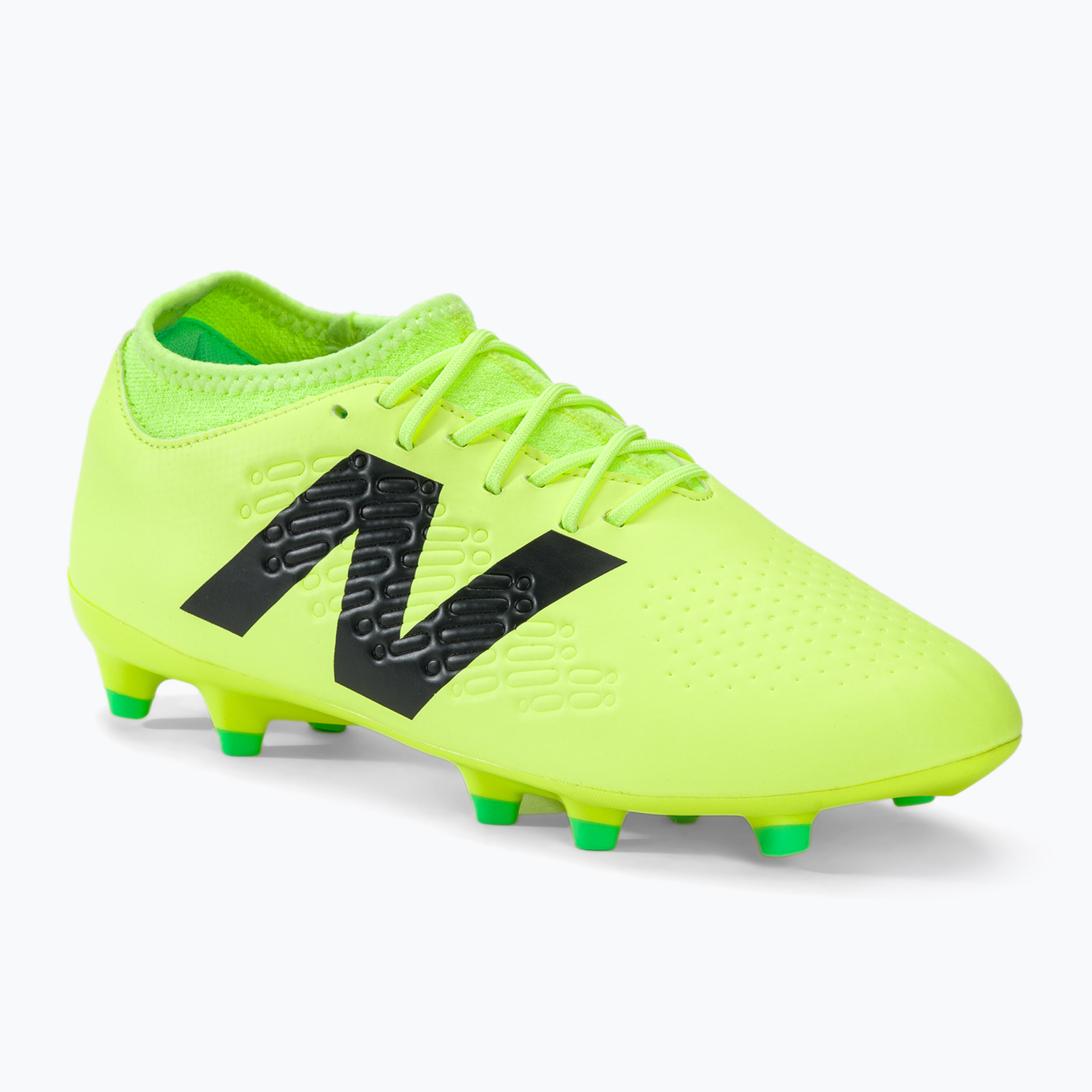 Buty piłkarskie męskie New Balance Tekela Magique V4+ FG bleached lime glo 
